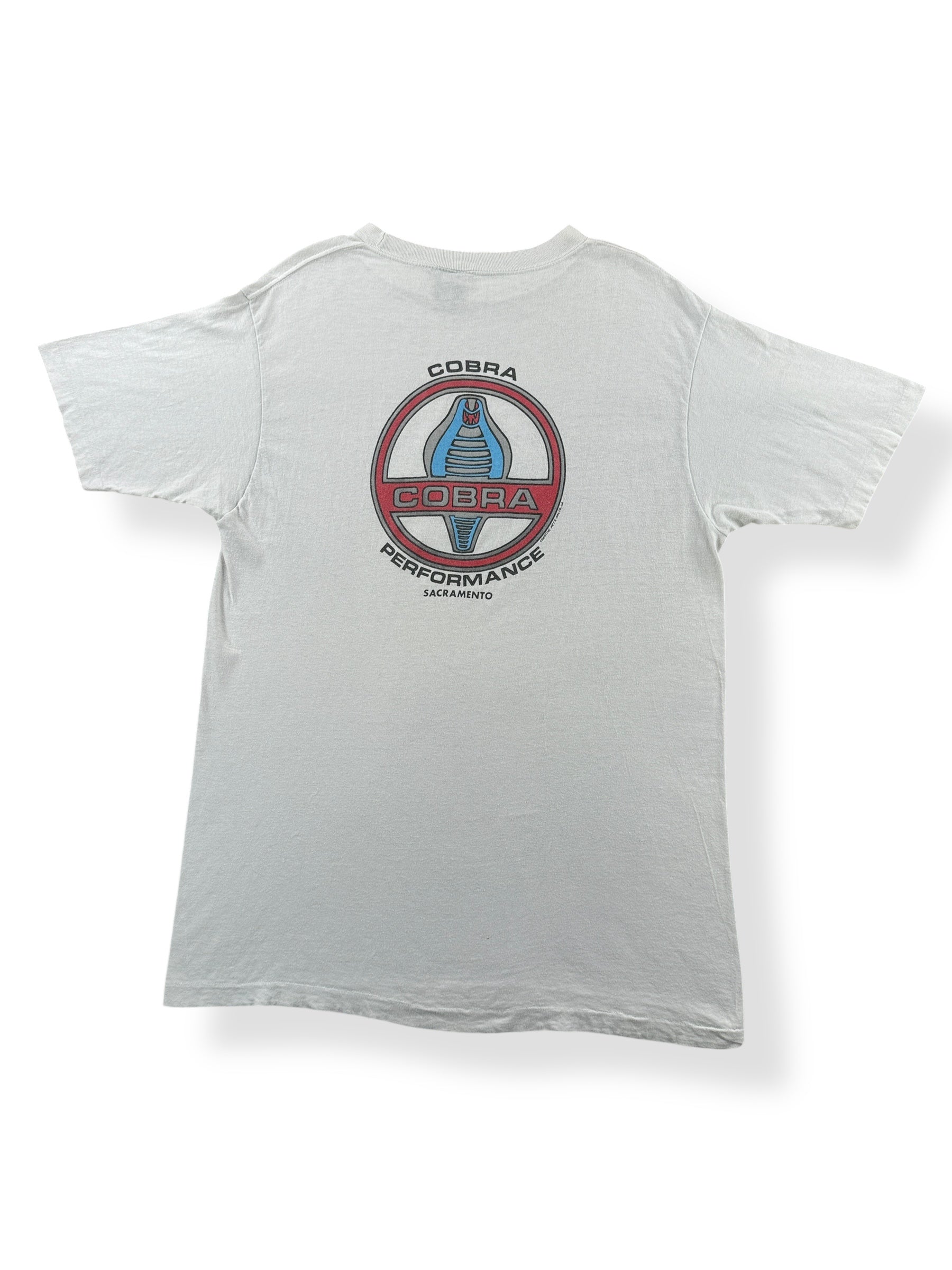 Back of Vintage Cobra Performance Tee SZ L