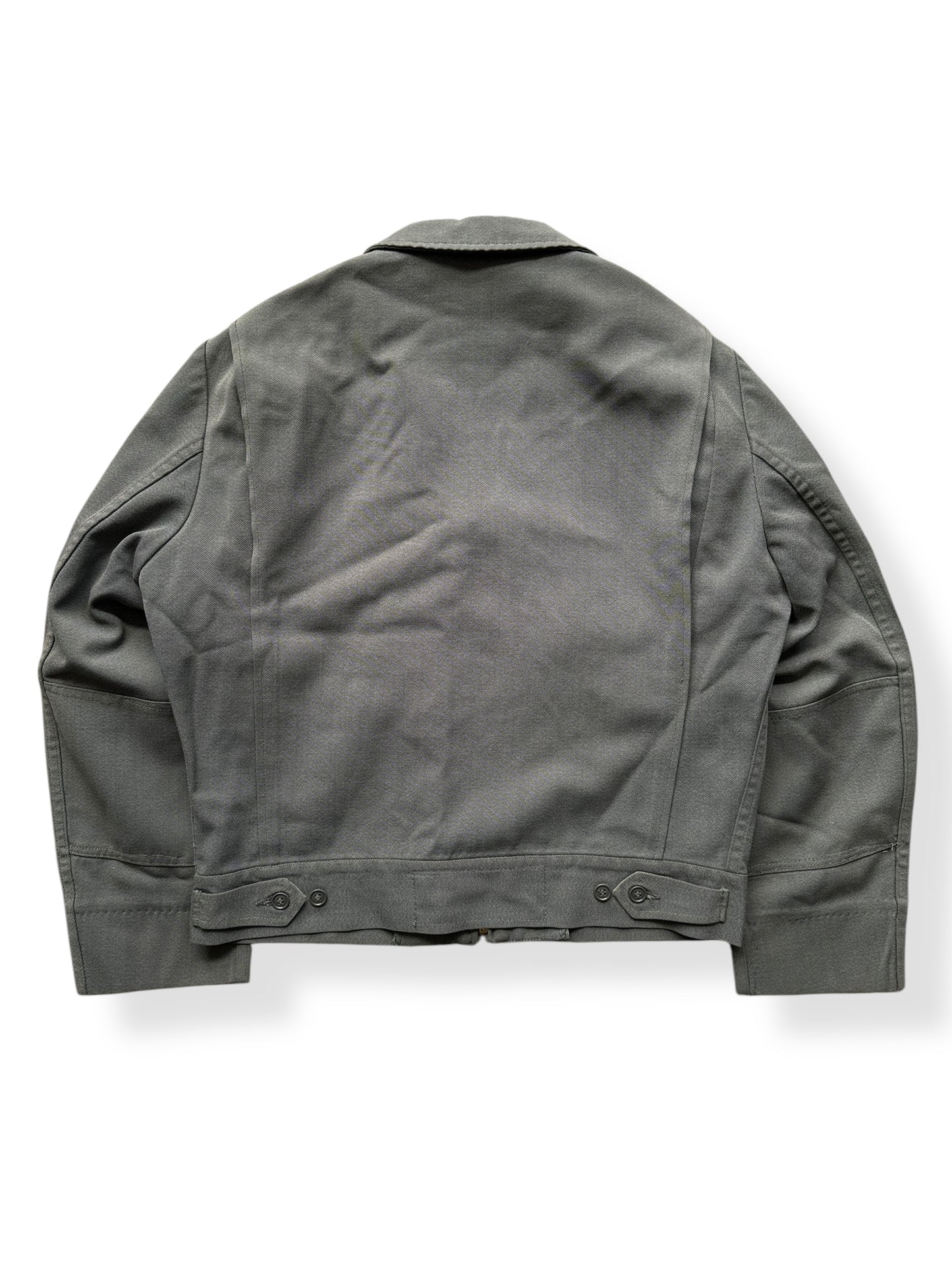 Back of Vintage Days Ranger Gabcord Gabardine Work Jacket SZ 40