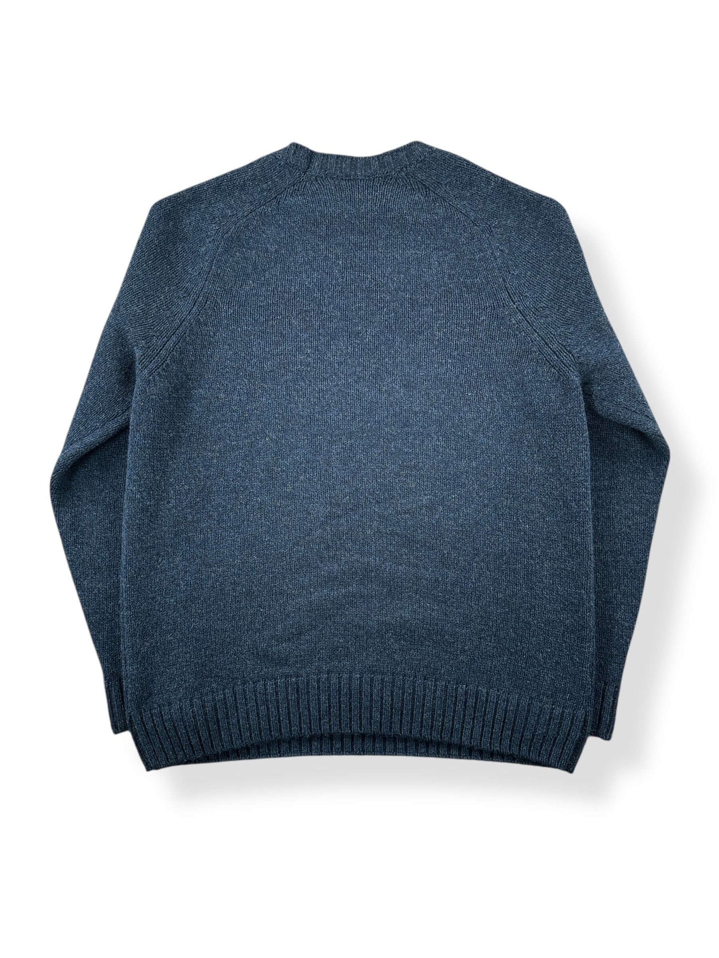 Back of Filson Made in Italy Wool Sweater SZ M