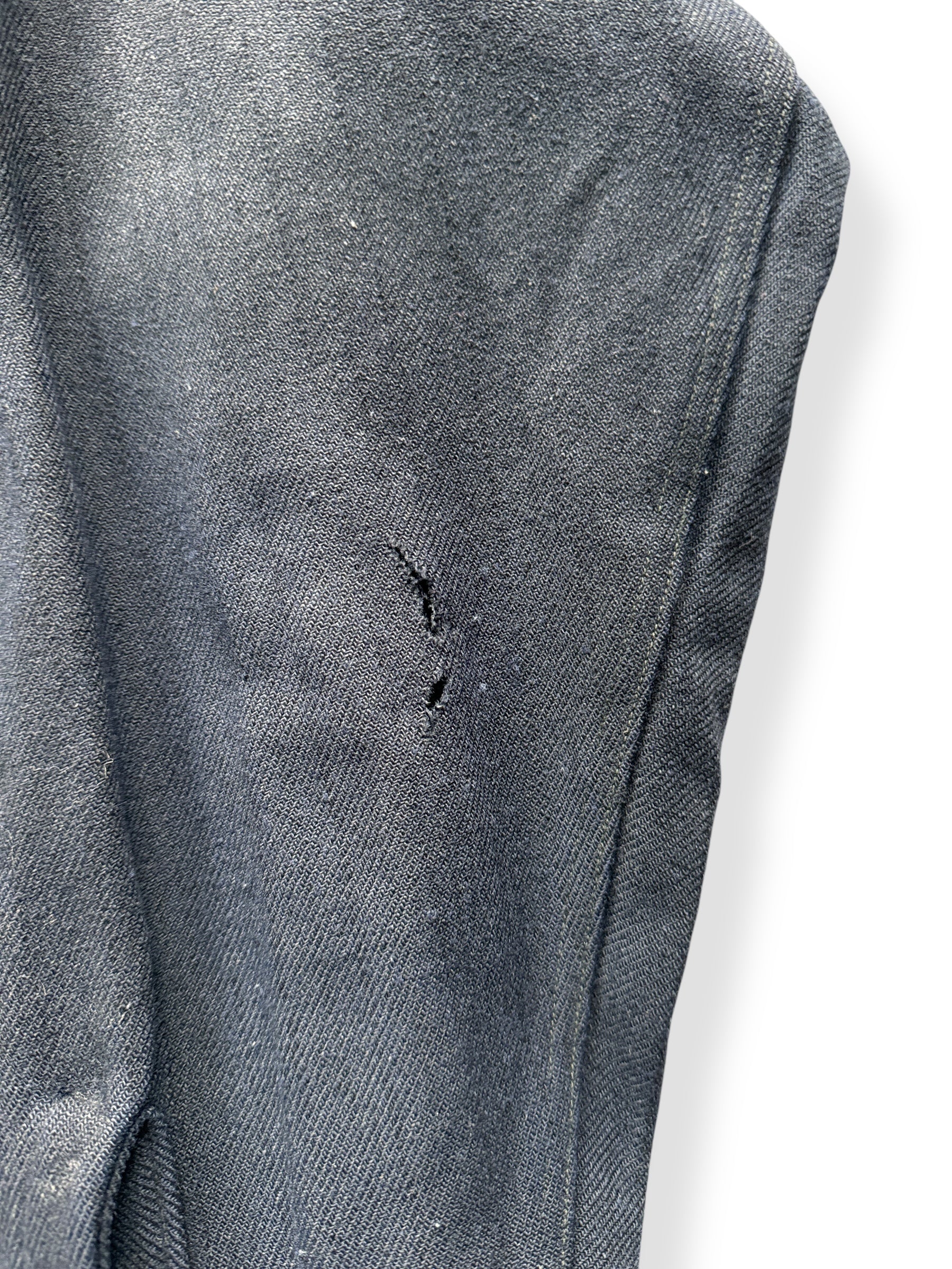 Holes on Vintage CPO Jacket SZ XL AS IS