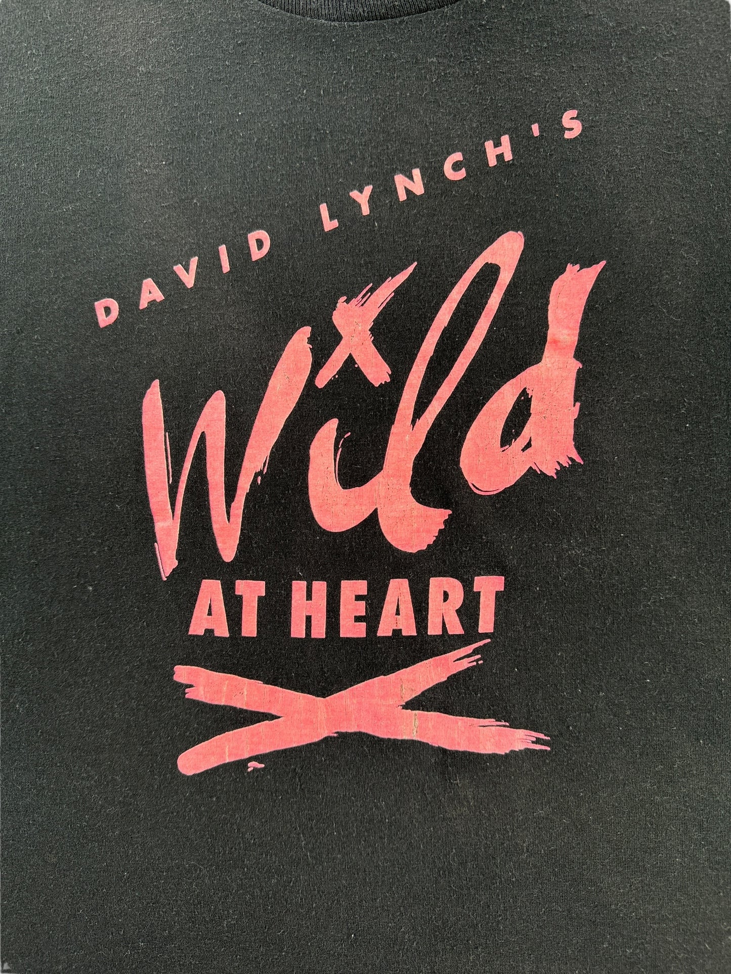 Front Graphic of Vintage David Lynch Wild At Heart Promo Tee SZ M