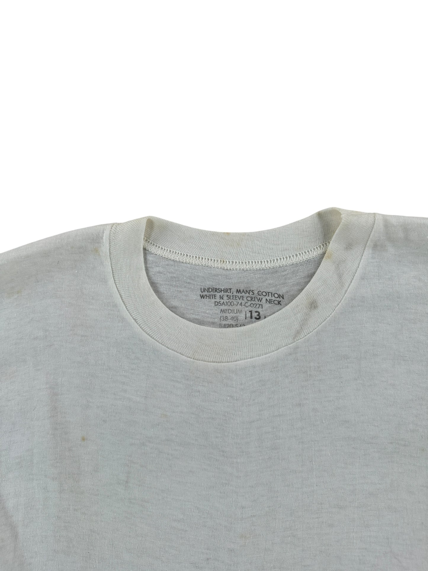Stains on Vintage Viet Nam Era Tee SZ S