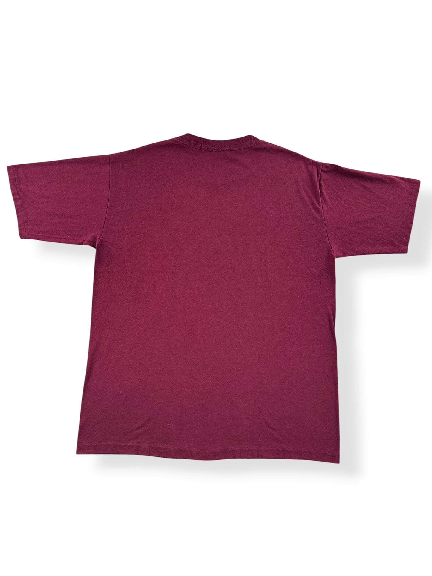 Back of Vintage Lake Texana Marina Iron-On Tee SZ XL (Fits L)