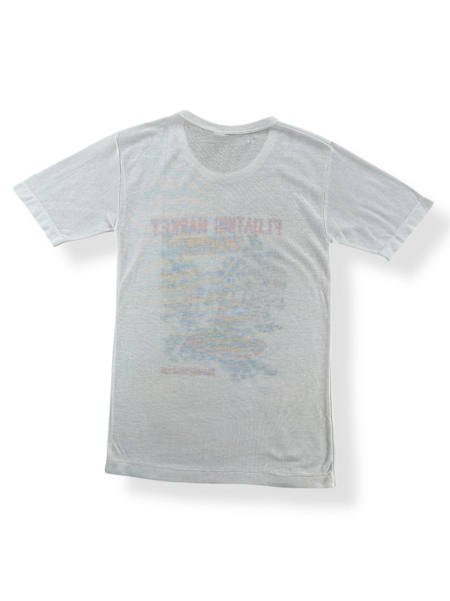 Back of Vintage Thailand Floating Market Tee SZ XS