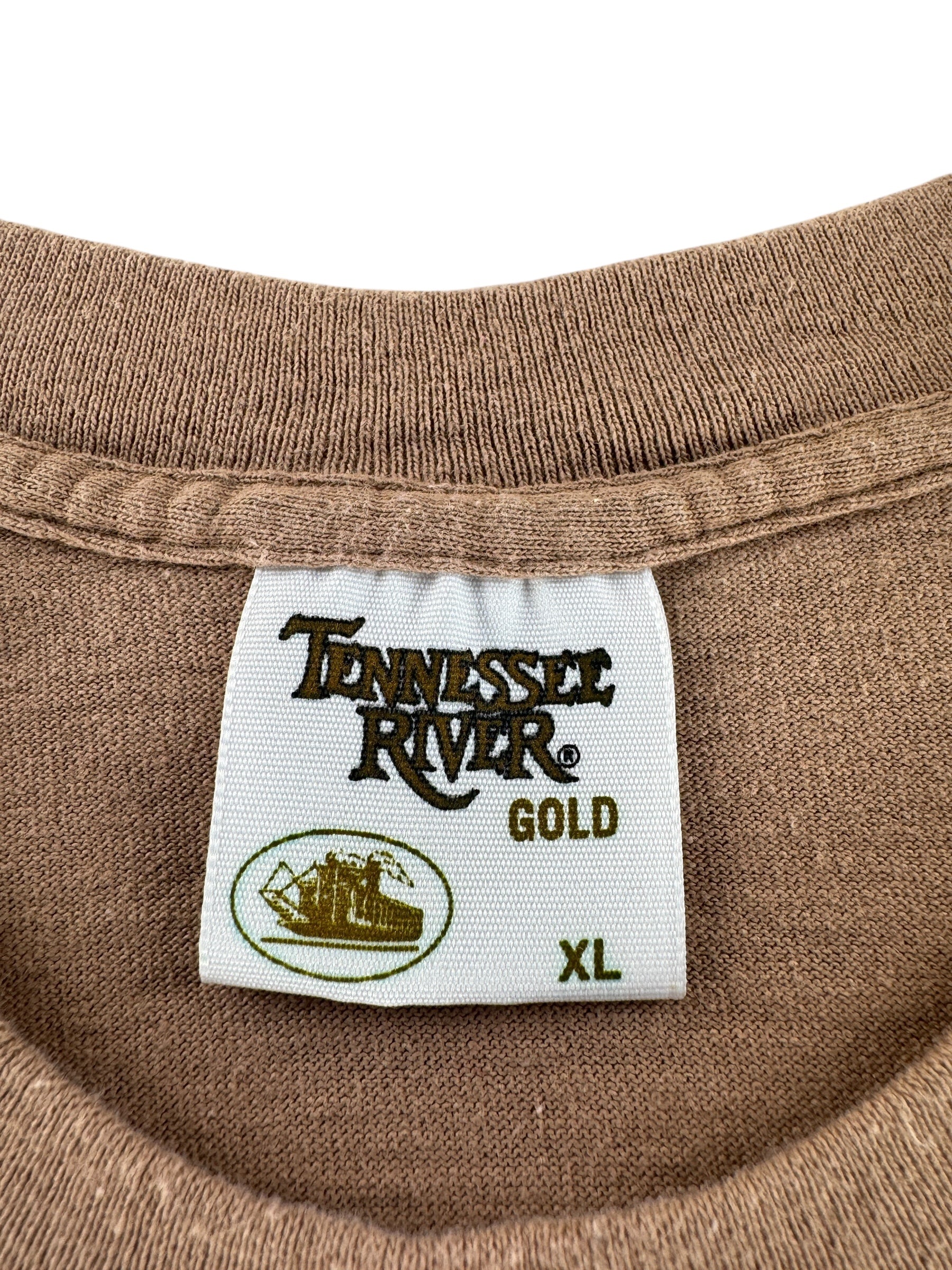 Tag on Vintage Satchel Tree Tee SZ L