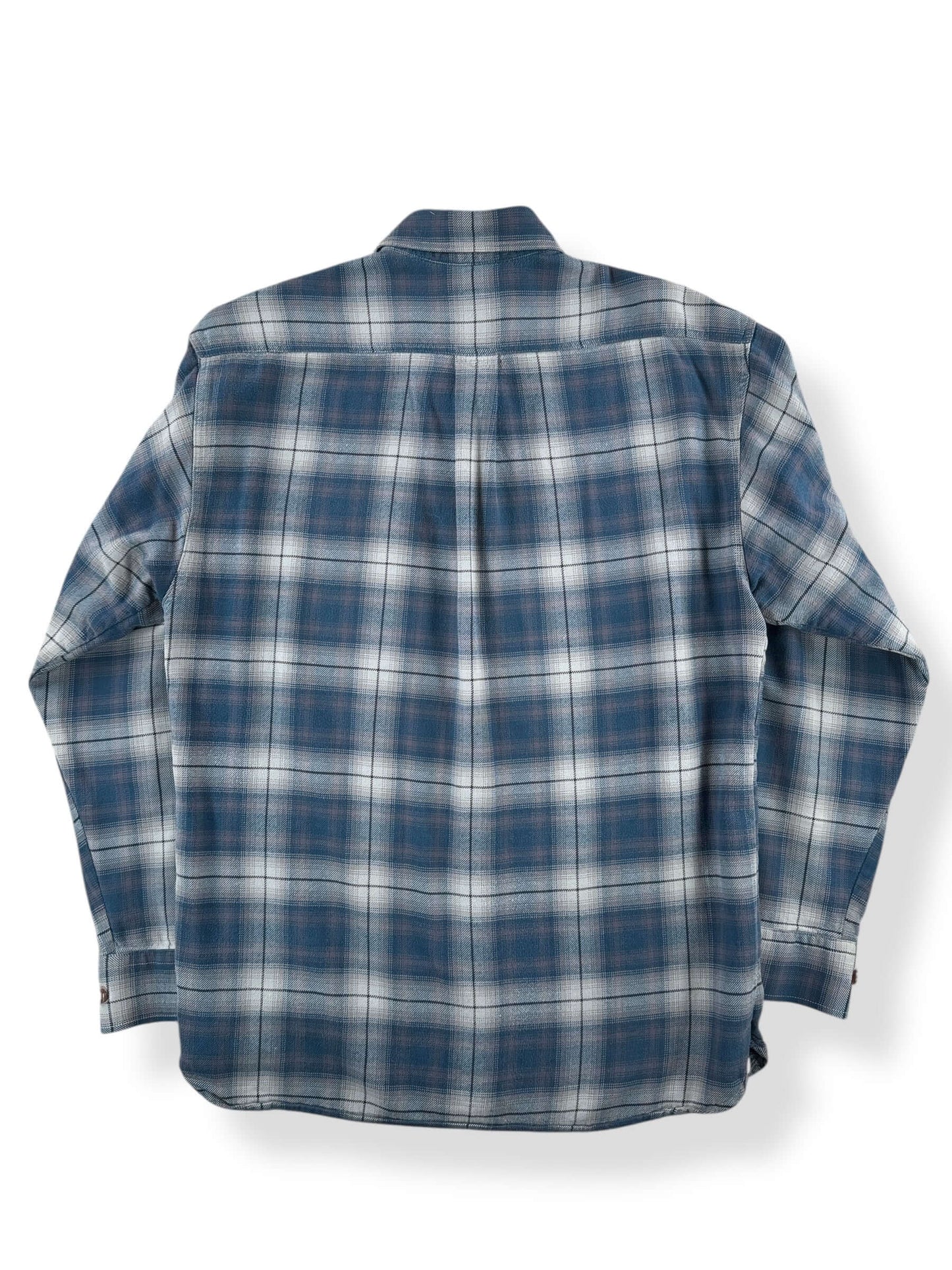 Back of Filson Made in Morocco Flannel SZ S