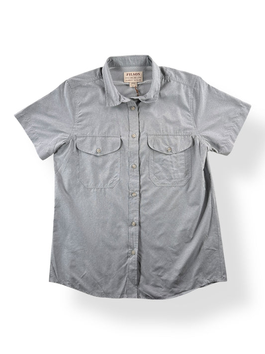 Front of Modern NWT Filson Women's Twin Lakes Sport Shirt SZ L