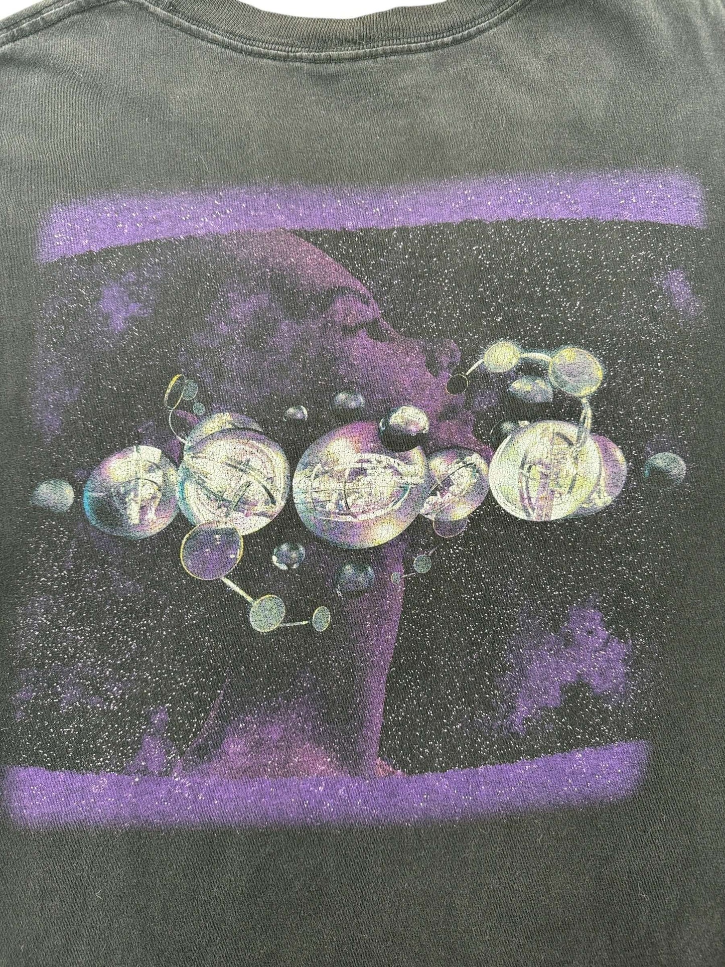 Back Graphic of Vintage 2001 Yes Magnification Tour Tee SZ XL