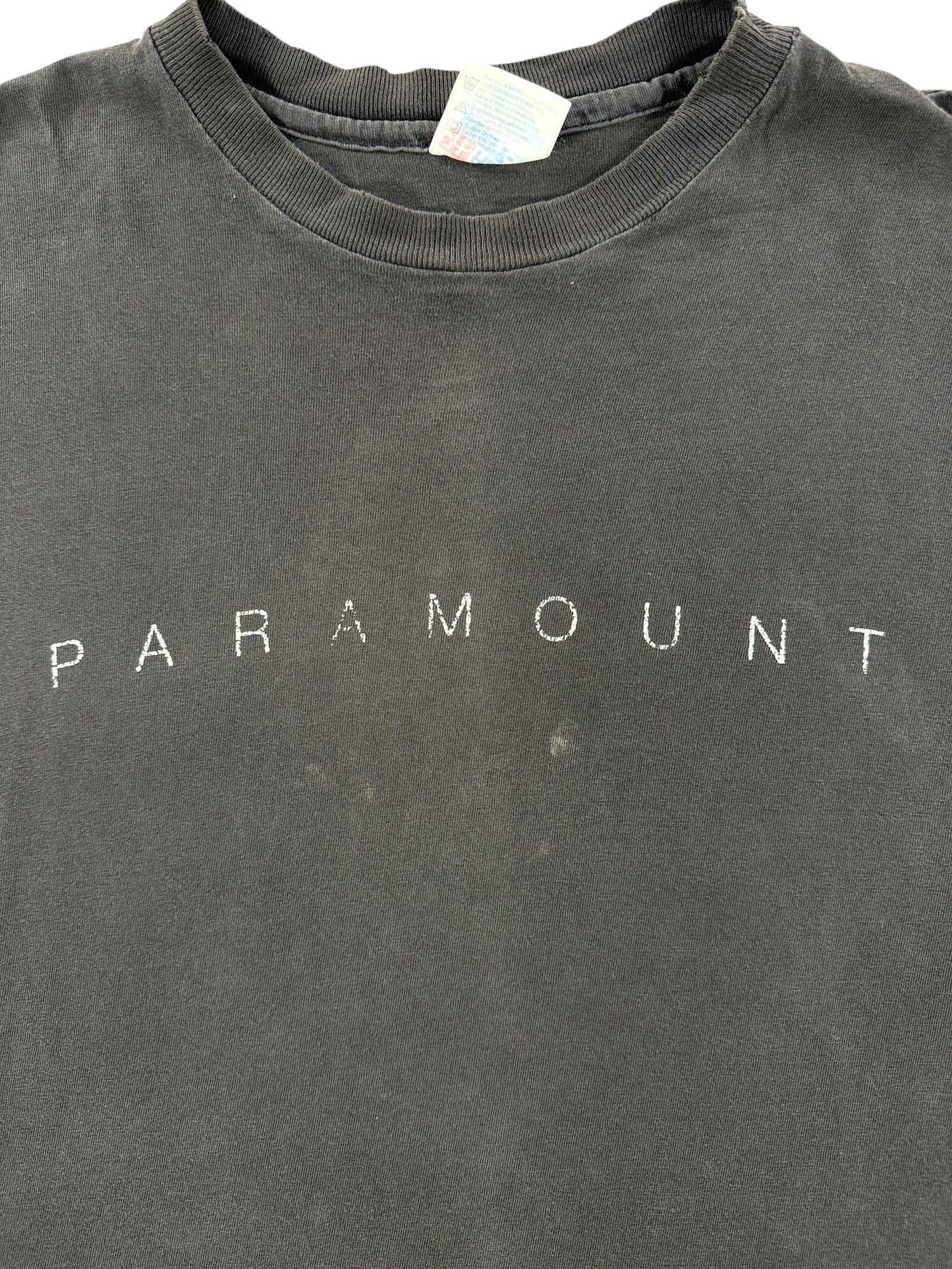 Front Graphic of Vintage Faded Paramount Tee SZ L