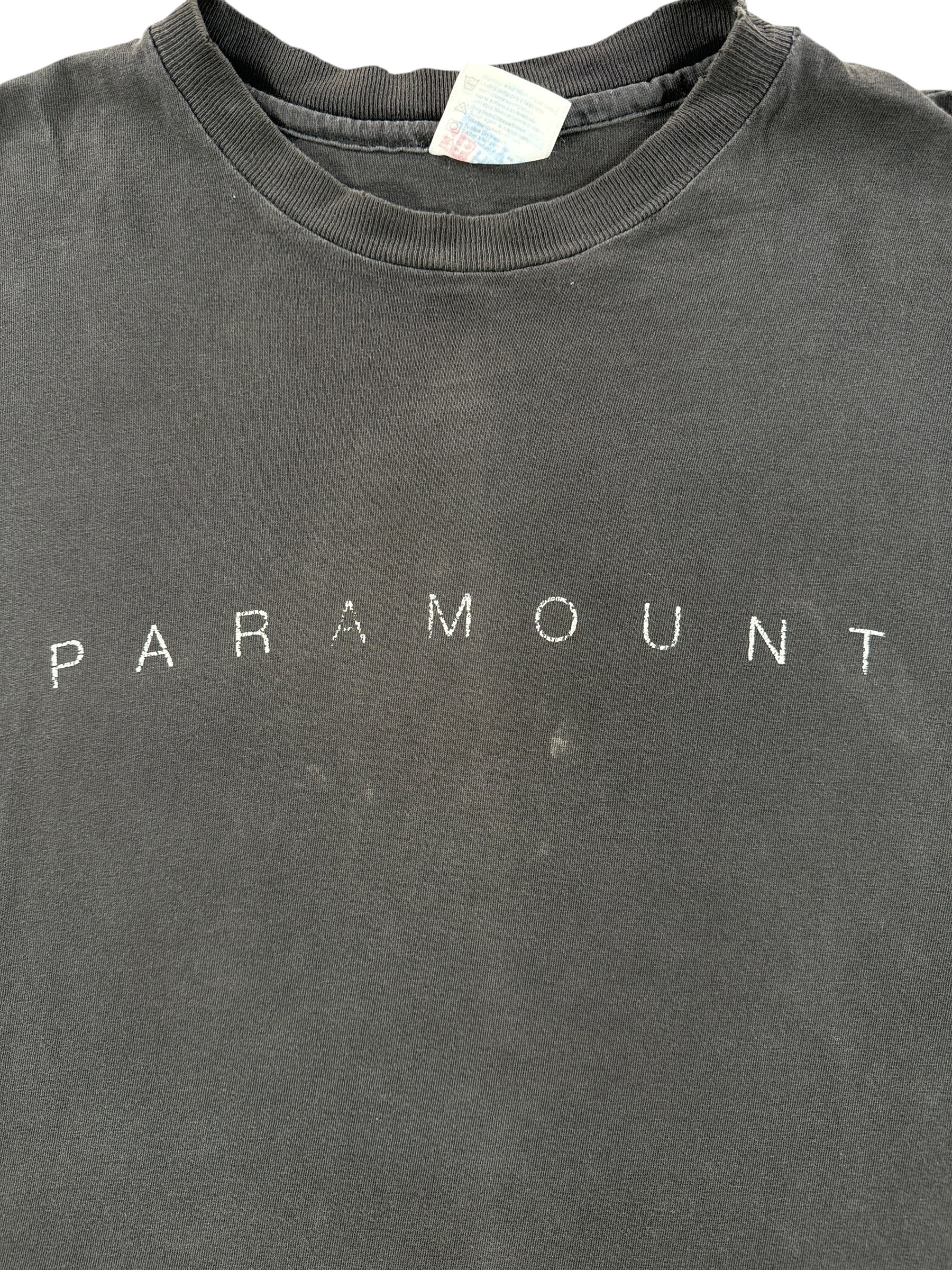 Front Graphic of Vintage Faded Paramount Tee SZ L