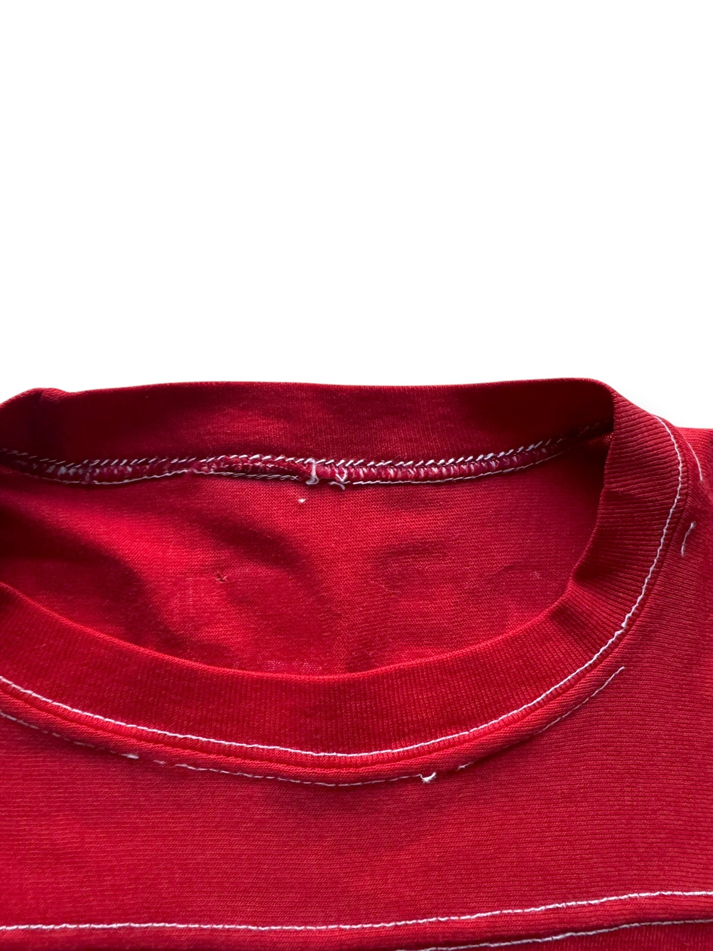 Collar on Vintage Bremerton Christian Jersey SZ XS