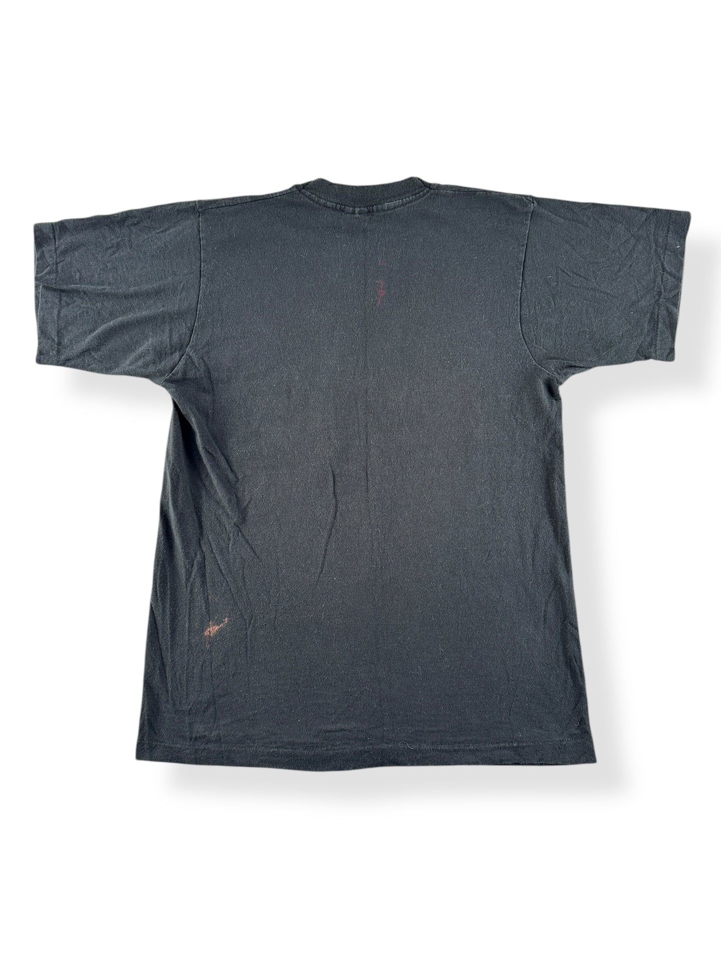 Back of Vintage 80s Era Neon Aurora Tee SZ M