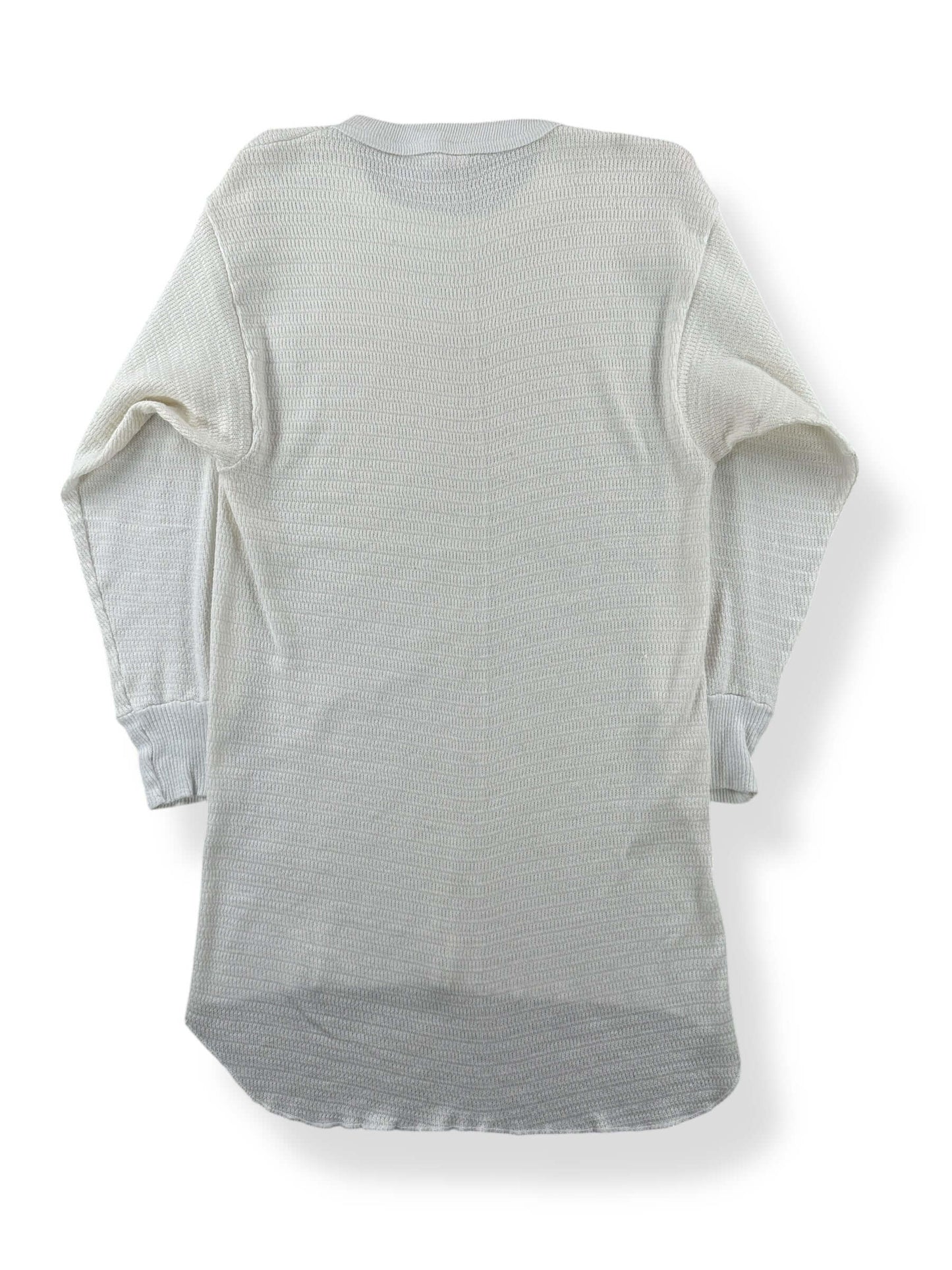 Back of Vintage Hanes 50/50 Waffle Shirt SZ S