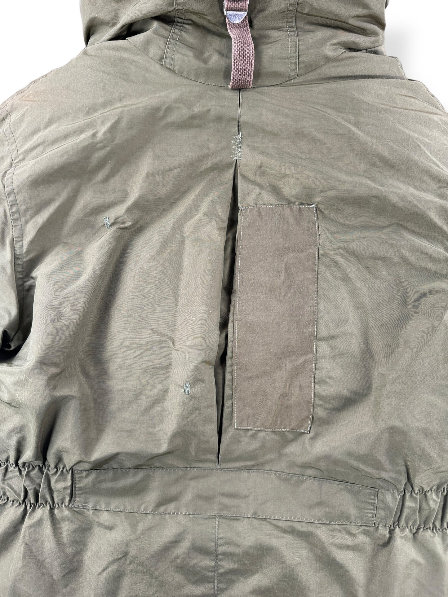 Repair on Vintage 70s Era Eddie Bauer Down Parka w/ Fur Hood SZ M