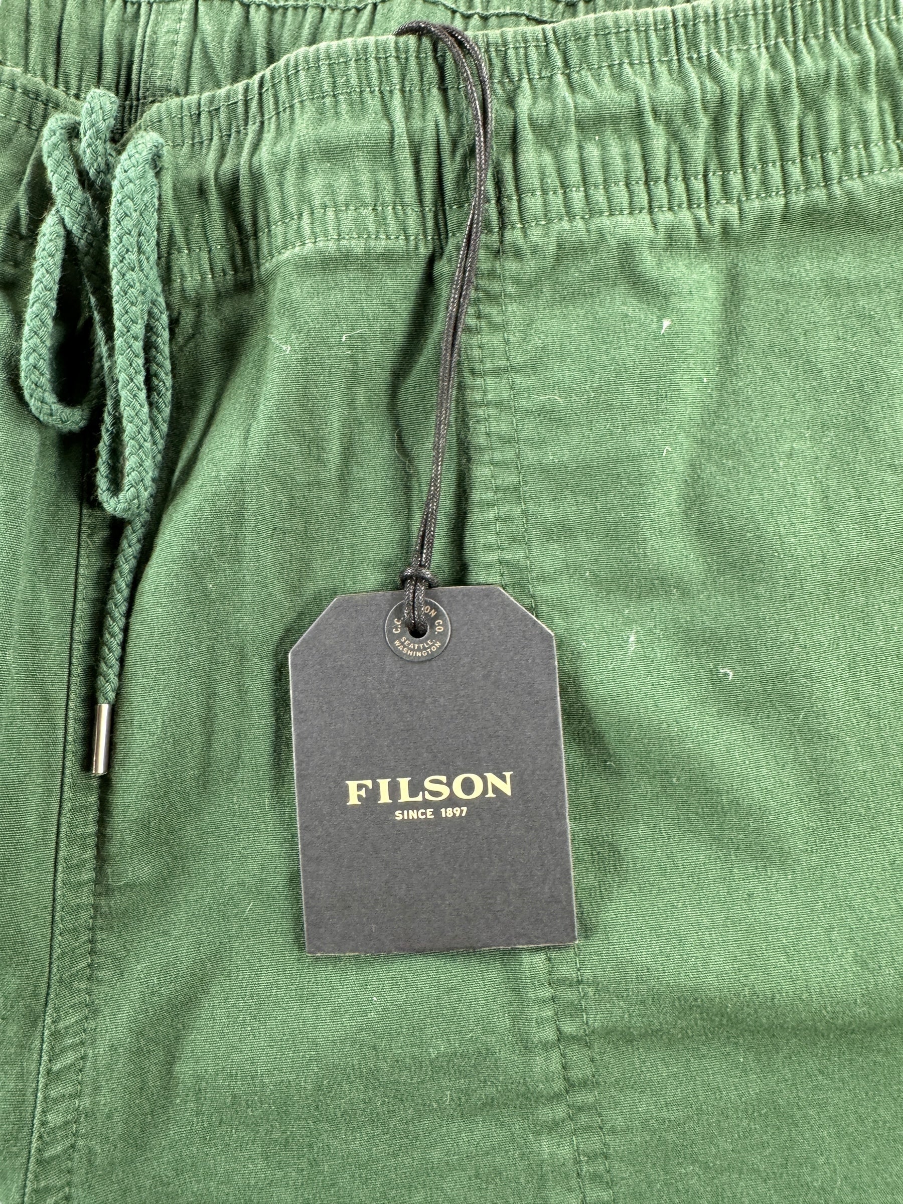Paper Tag on Modern NWT Filson Granite Mountain Pull On Shorts SZ XL