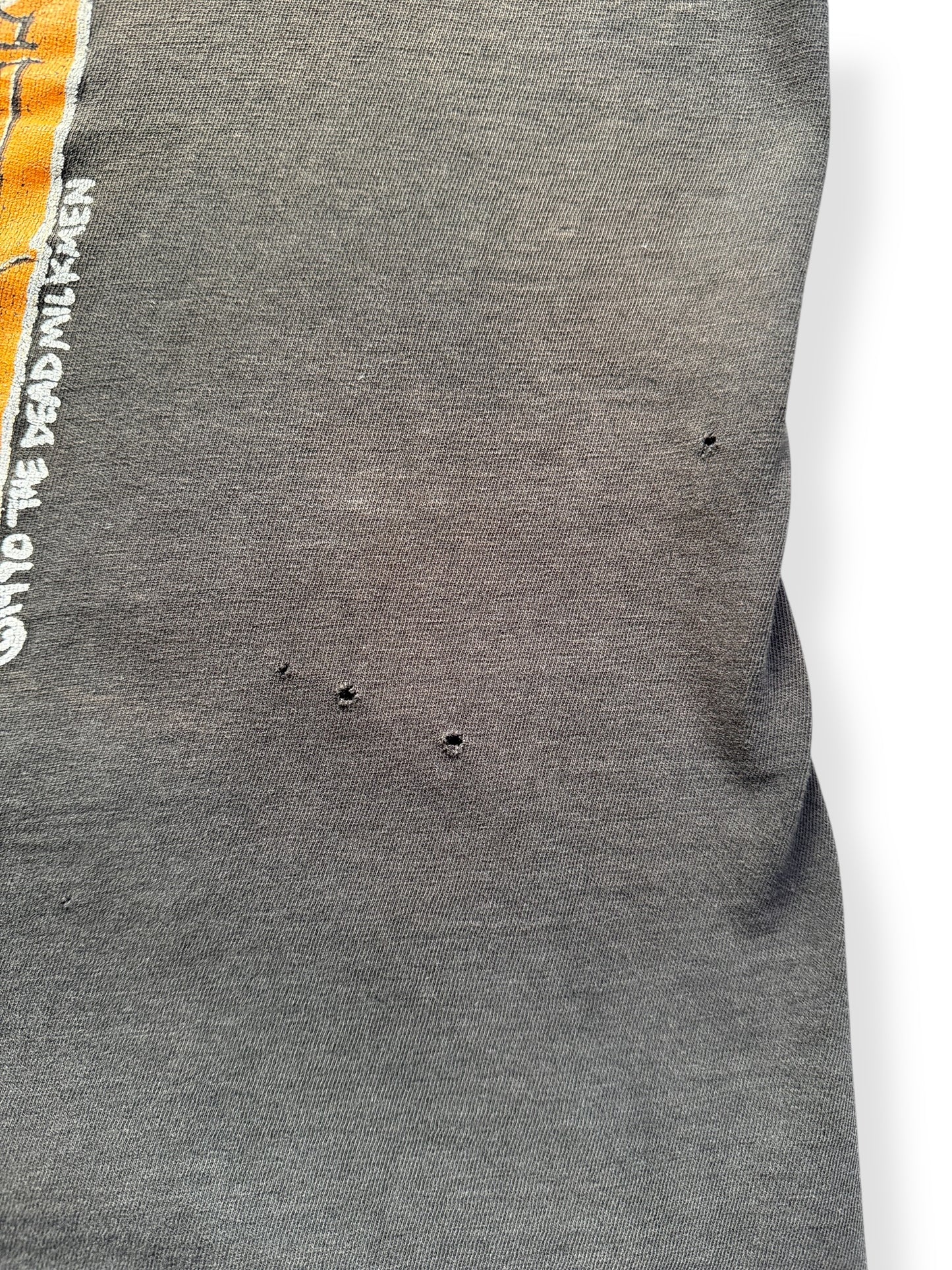 Holes on Vintage Dead Milkmen 1990 Metaphysical Graffiti Tee AS IS SZ L