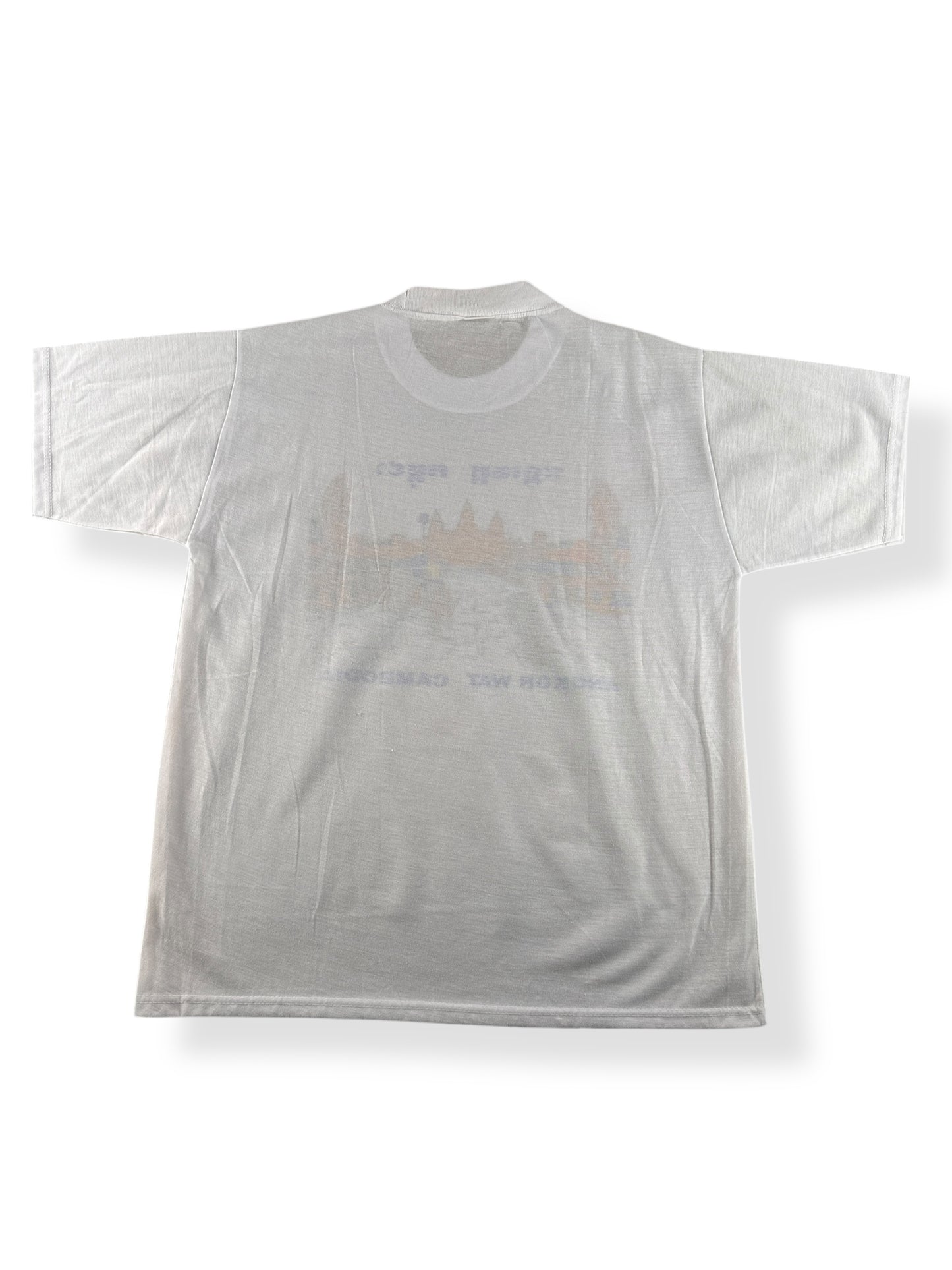Back of Vintage Angkor Wat Souvenir Tee SZ L