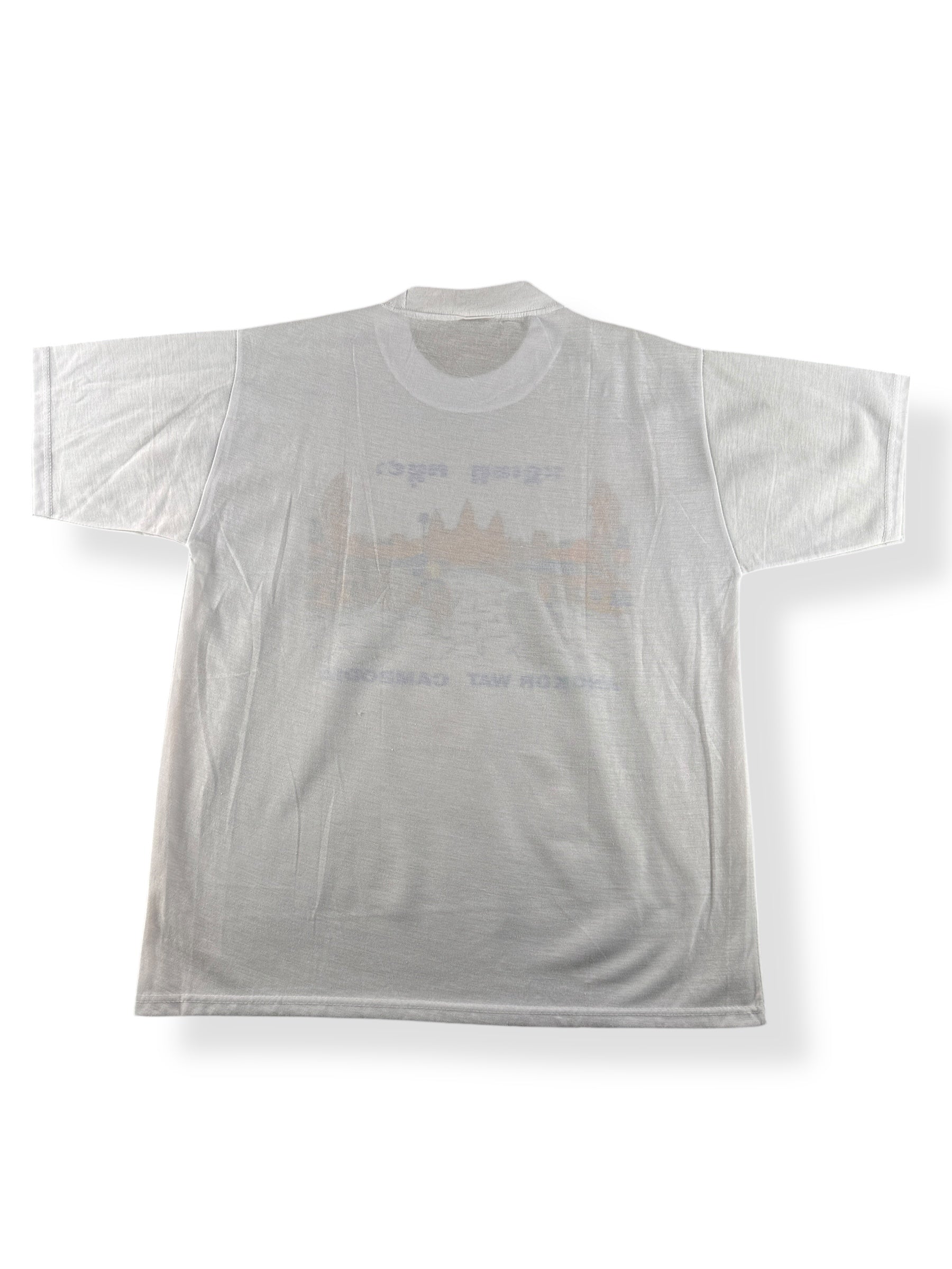 Back of Vintage Angkor Wat Souvenir Tee SZ L