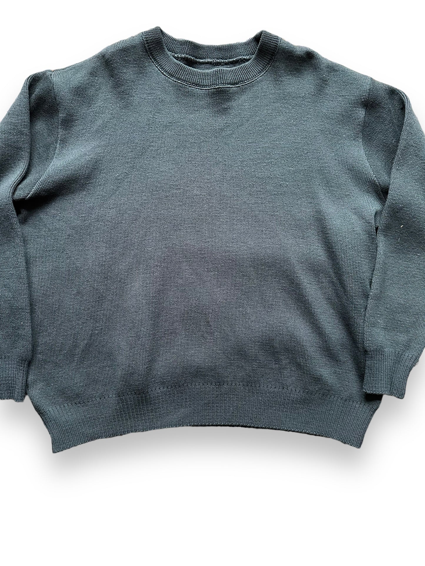 Front Detail on Filson Guide Sweater SZ XL | Barn Owl Vintage Goods | Vintage Filson Workwear Sweaters Seattle