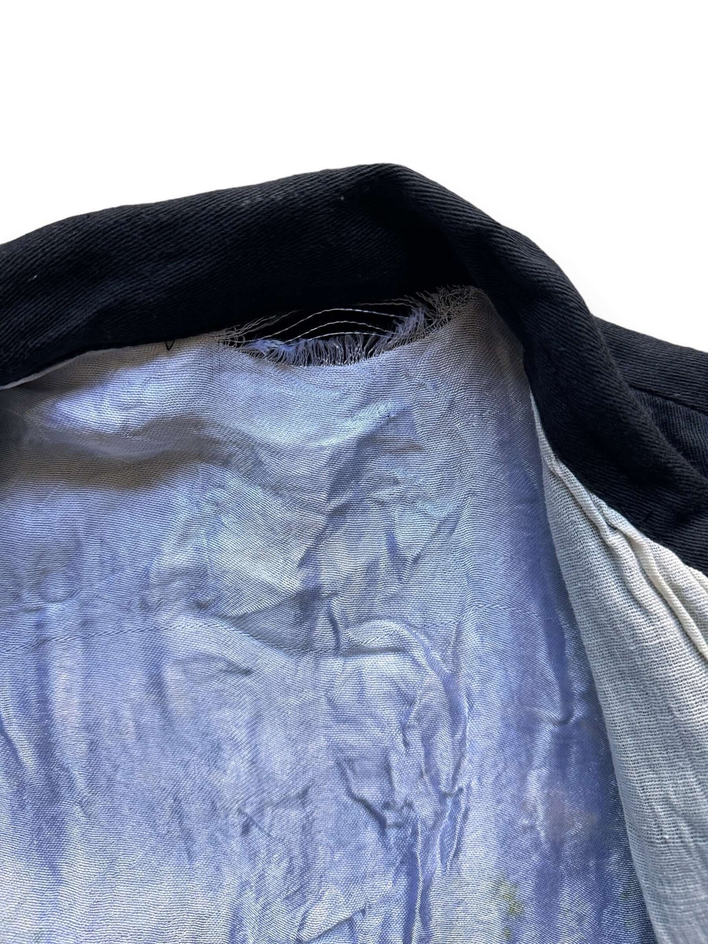 Small area of detachment on lining of