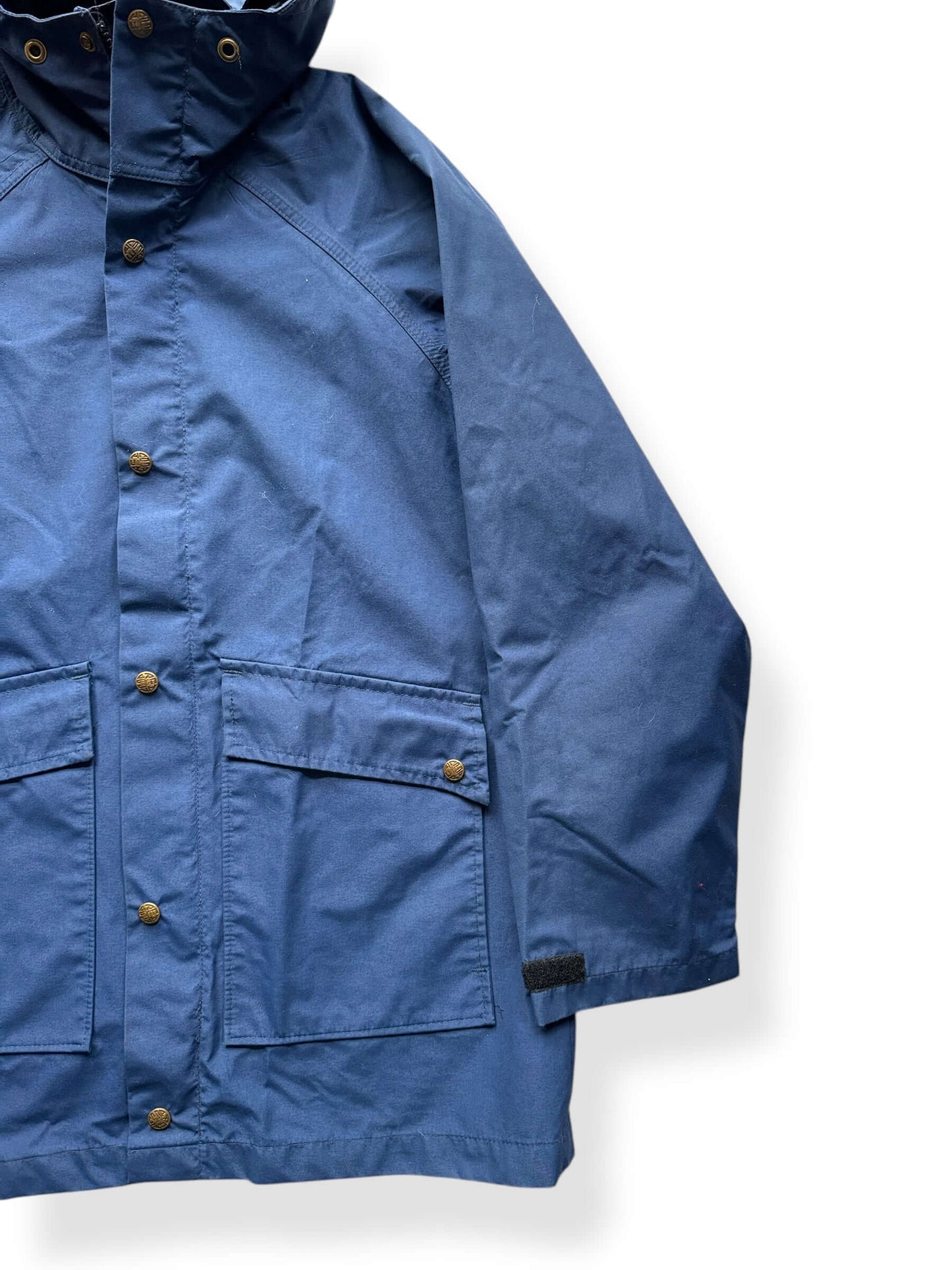 Front Left of Vintage REI Rain Parka SZ M