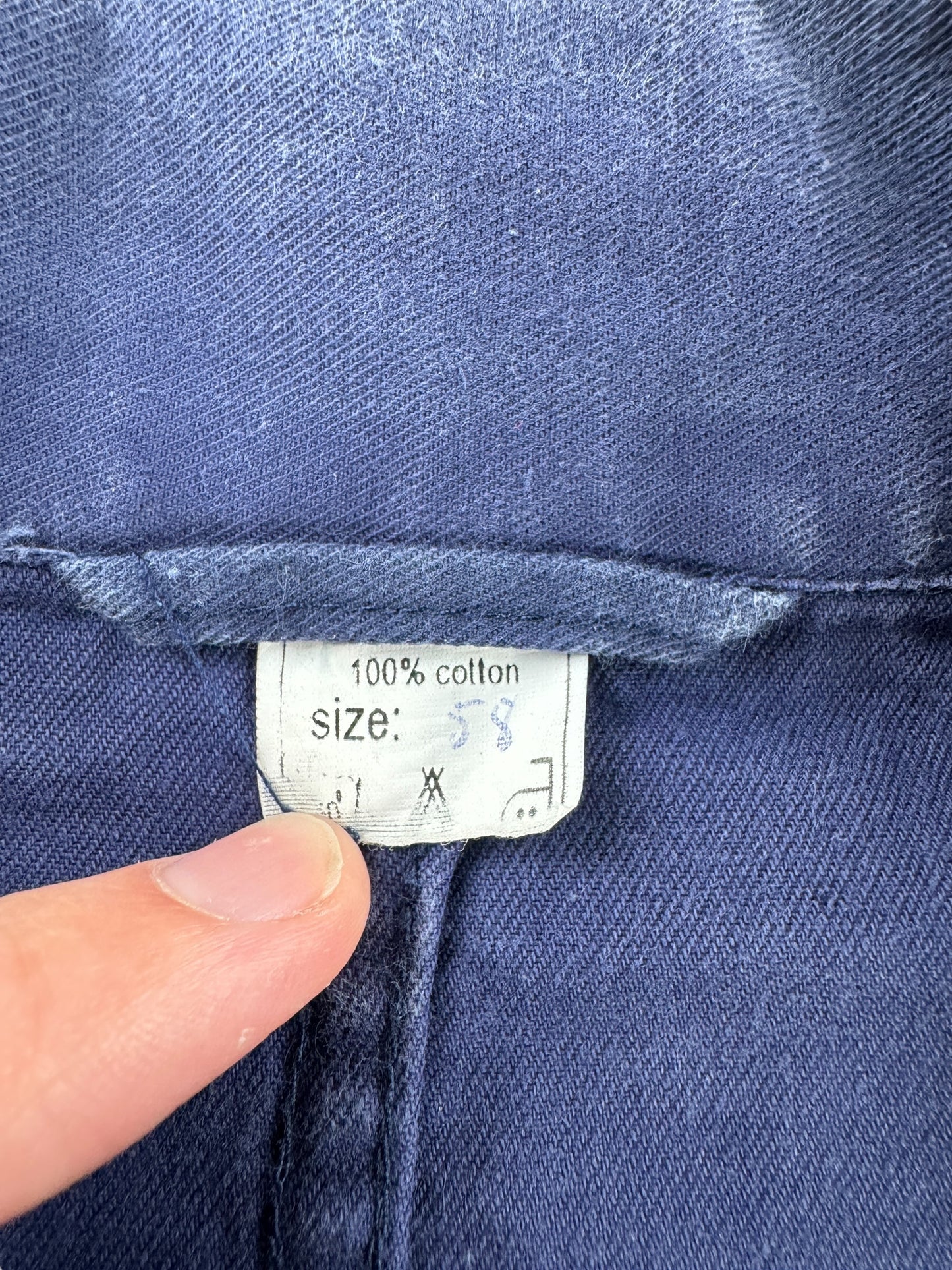 Tag of Vintage Euro Work Jacket SZ XXL