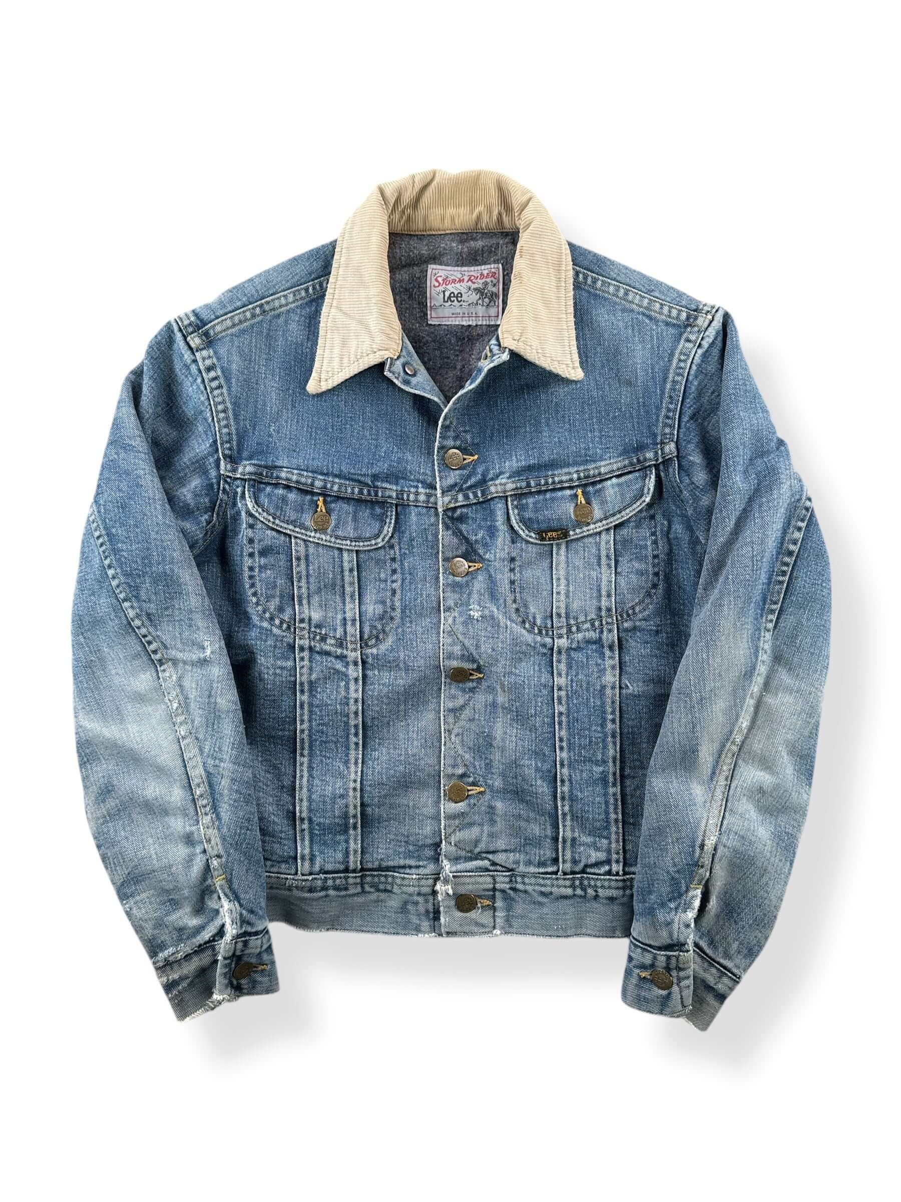 LEE×Preloved　STORM RIDER JACKET Vintage Lee Storm Rider Denim Jacket SZ 38 – The Barn Owl