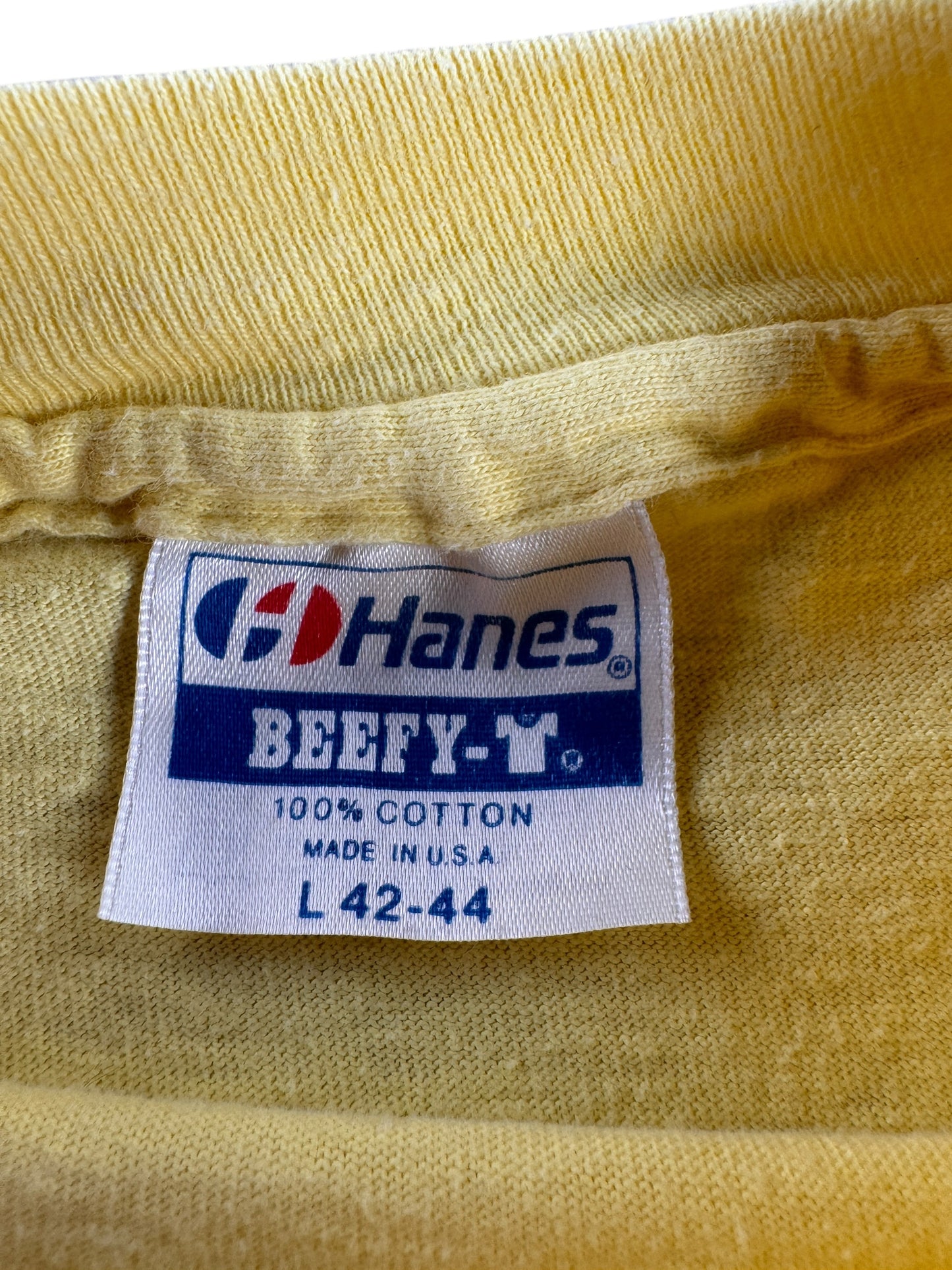 Tag on Vintage Bullet LaVolta Tee SZ M AS IS