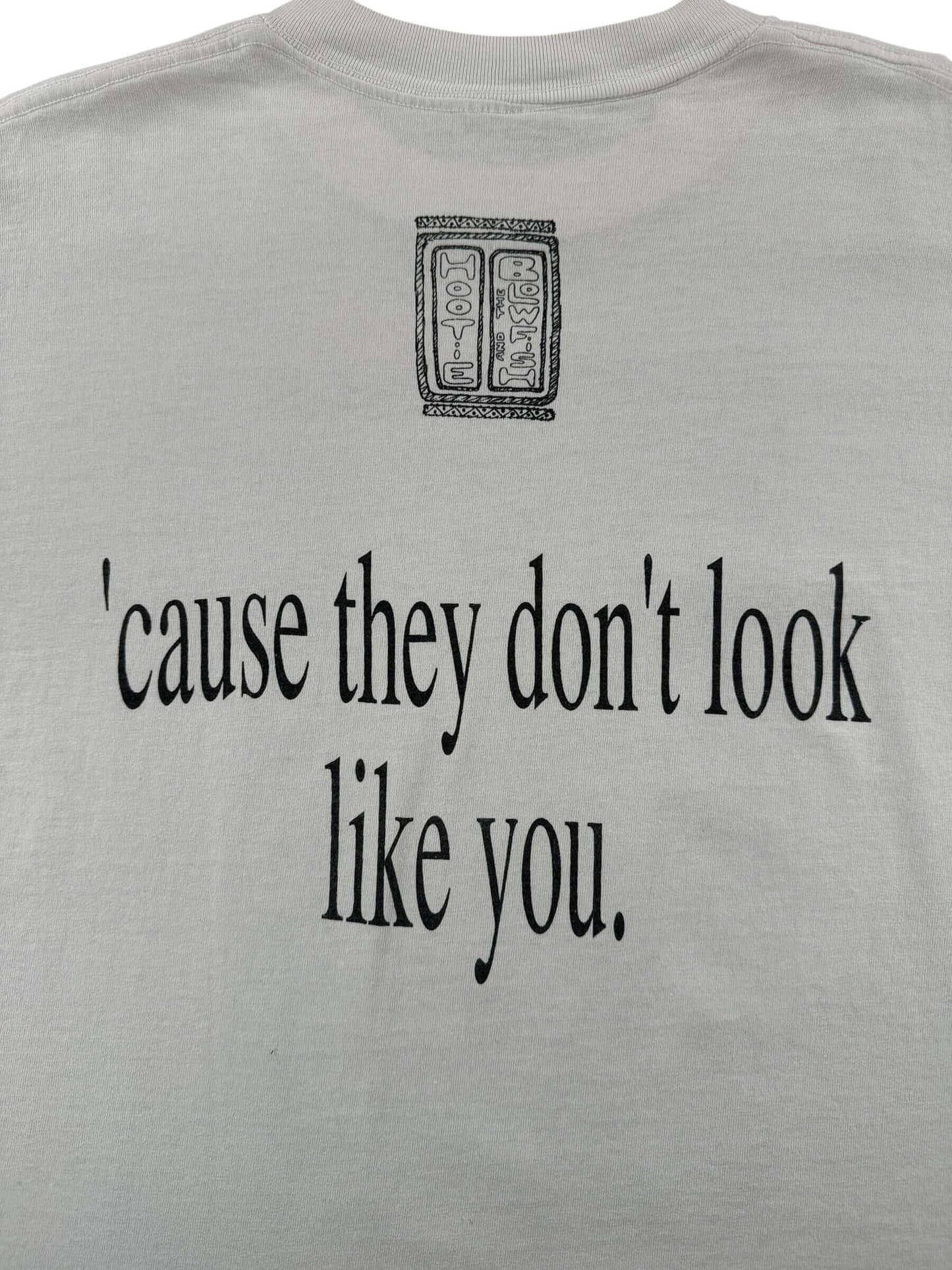 Back Graphic of Vintage Hootie and The Blowfish Tee SZ M