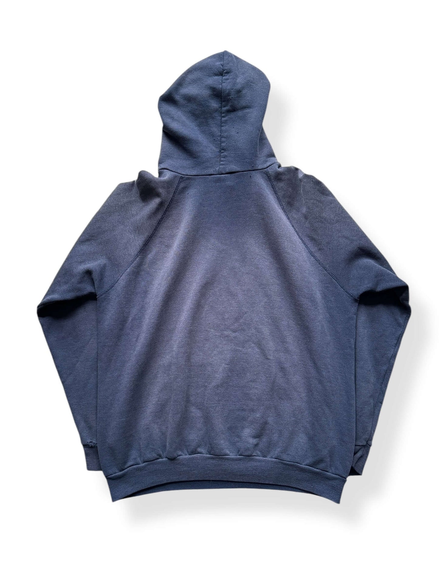 Back of Vintage Hanes 50/50 Navy Hoodie SZ XL