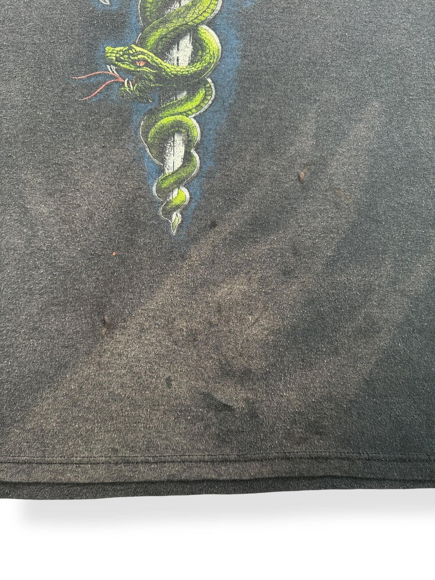 Fading on Vintage Motley Crue Dr. Feelgood Tee SZ XL