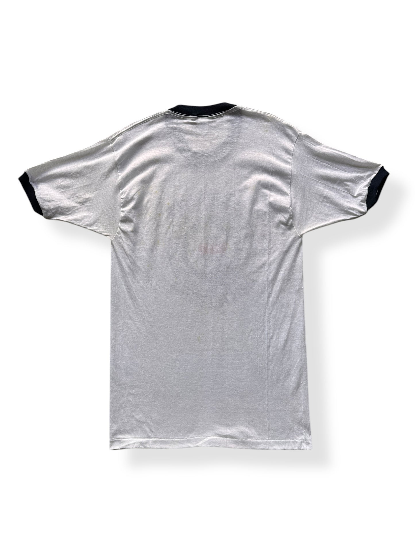 Back of NOS Amundsen-Scott Antarctic Research Ringer Tee SZ S