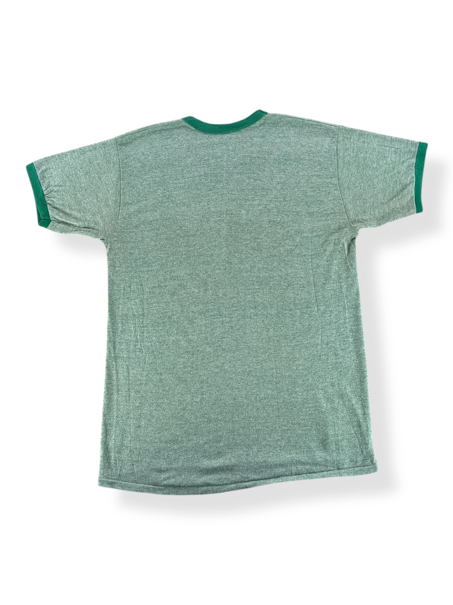 Back of Vintage Highline Cross Country Ringer Tee SZ M