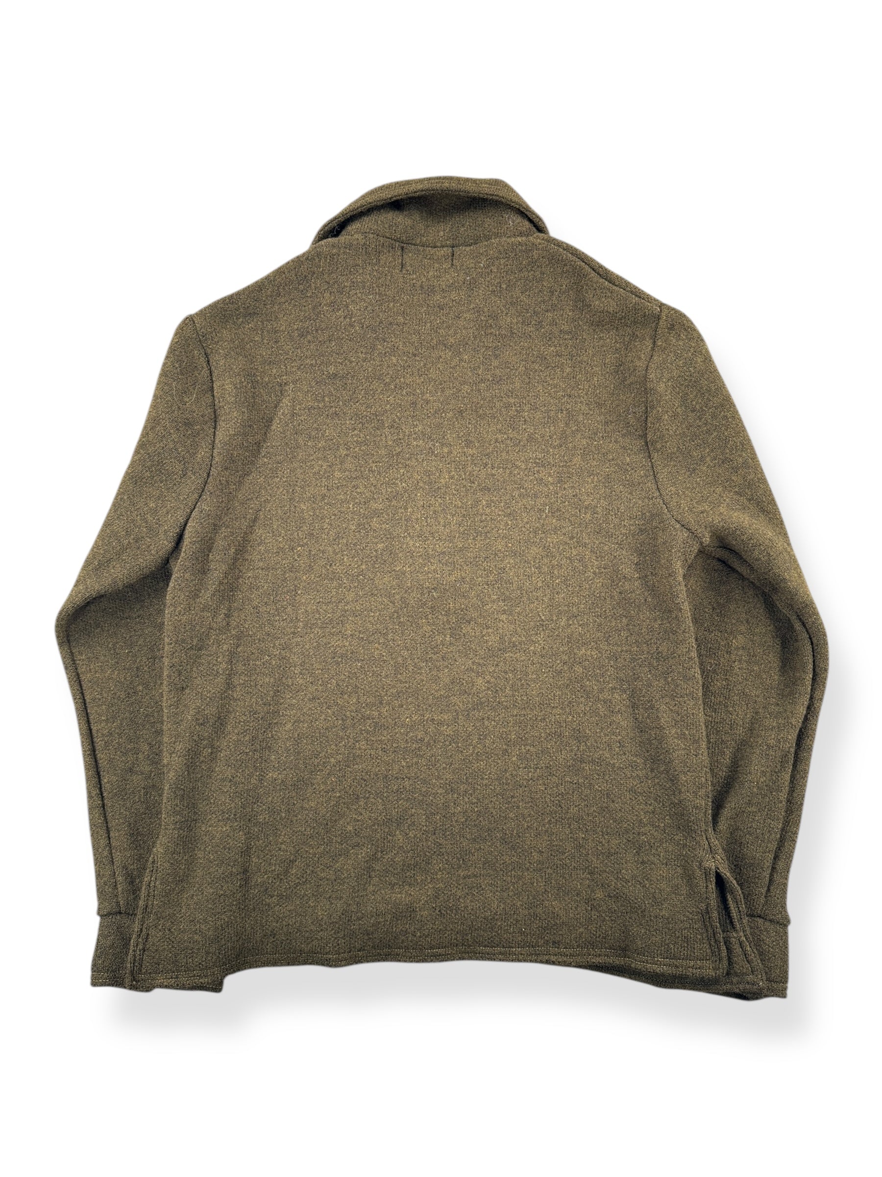 Back of Vintage Columbia Knit Wool Pullover SZ L