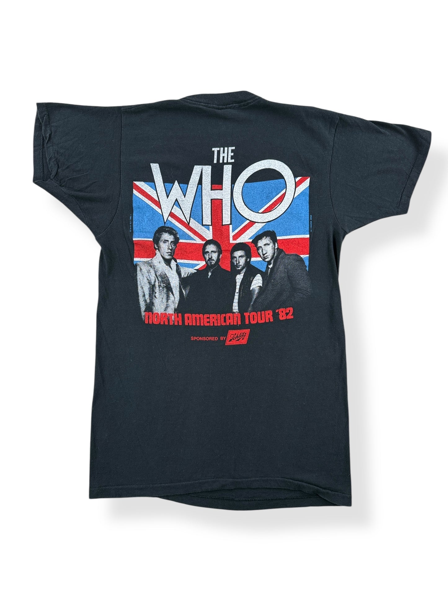 Back of Vintage '82 The Who Tee SZ S