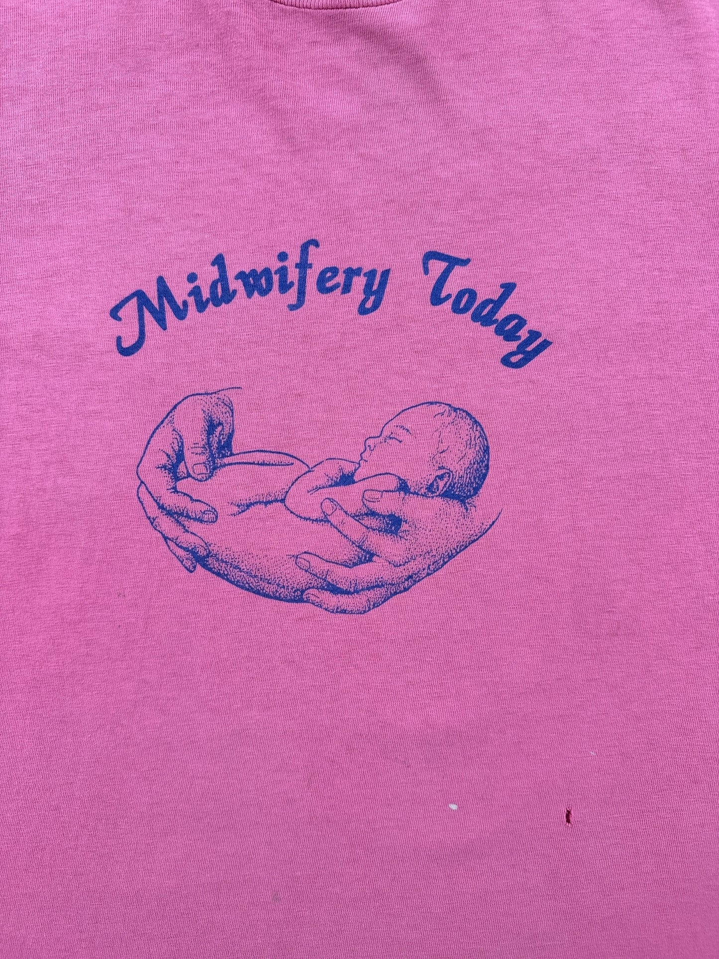 Graphic of Vintage Midwifery Today Tee SZ XL