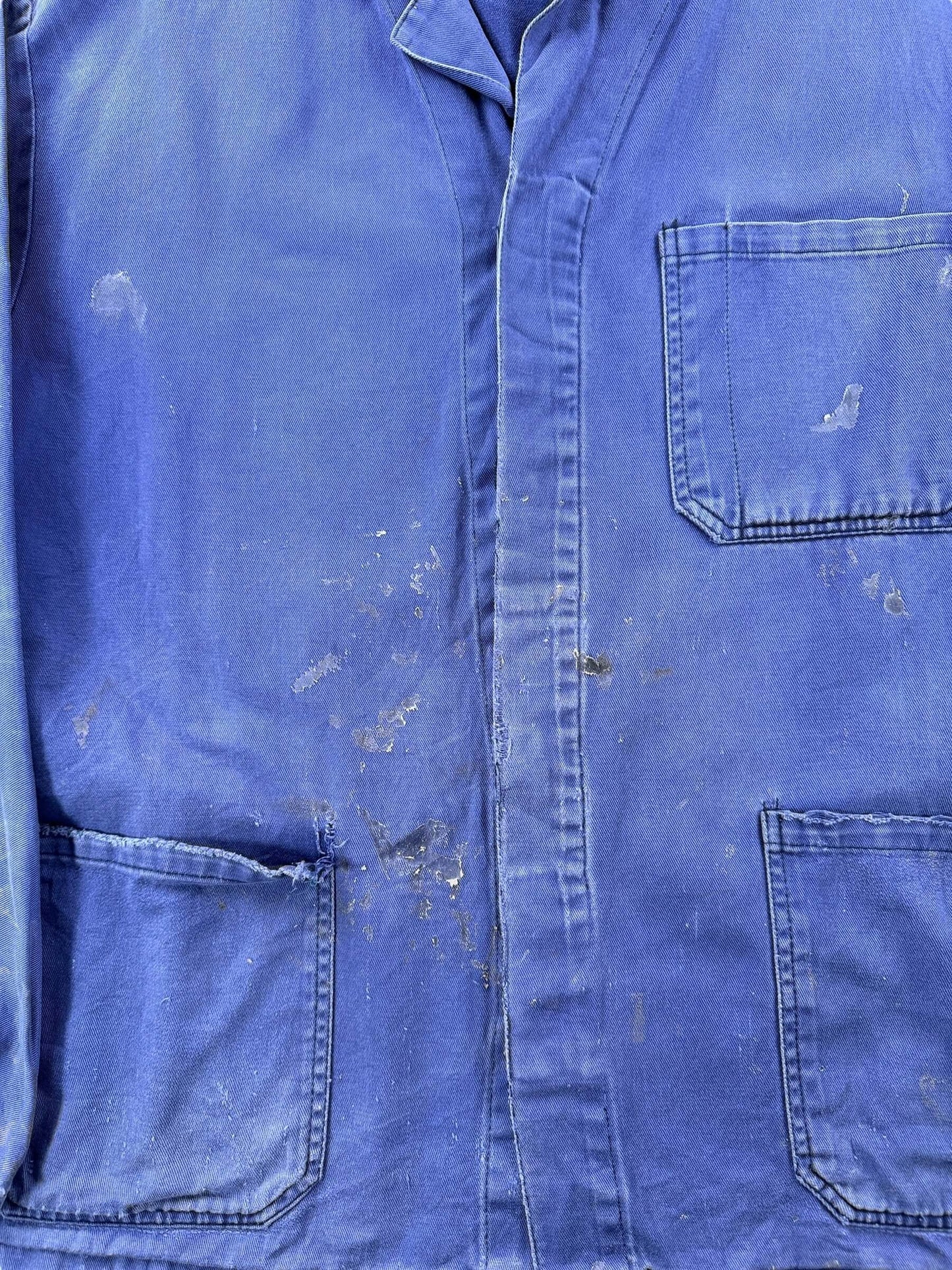 Stains on Vintage Worked In French Chore Coat SZ L