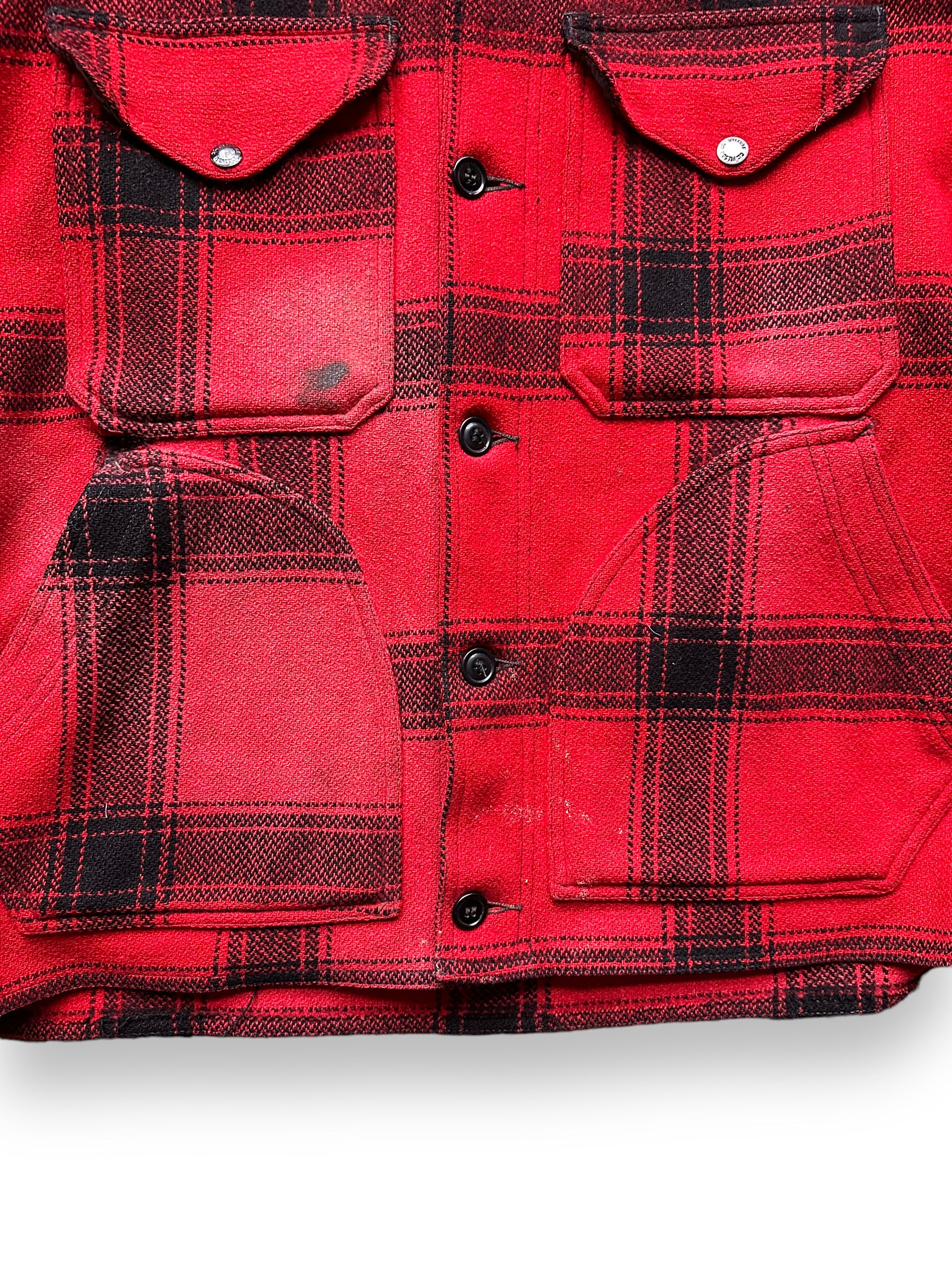 Front faded pockets Vintage 60s Filson Repaired Hunter Jacket SZ 44 |  Barn Owl Vintage Goods | Vintage Filson Workwear Seattle