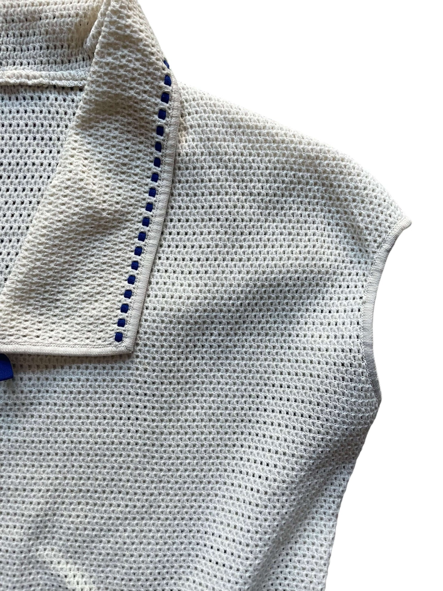 1930s Knit Collared Top L