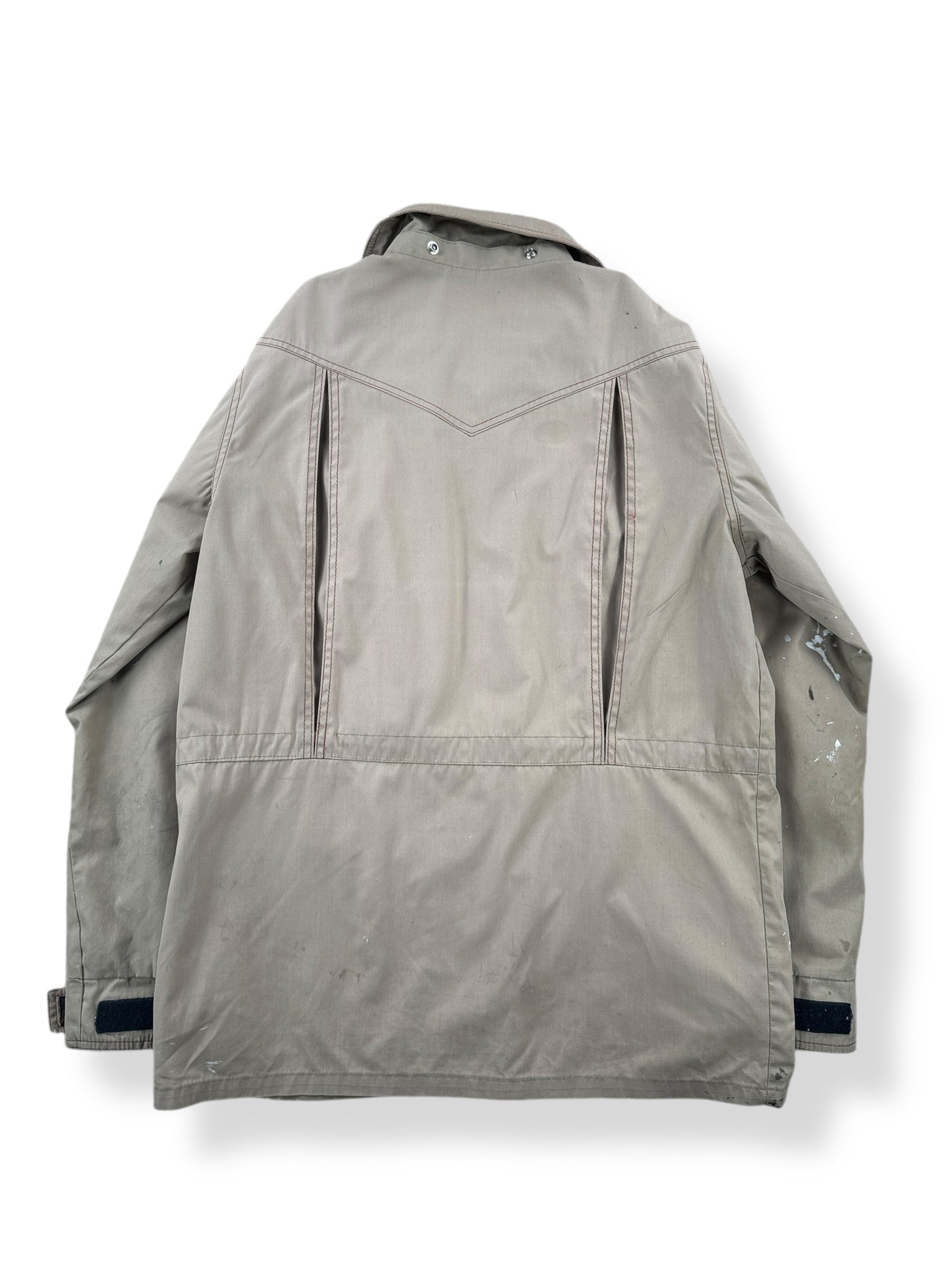 Back of Vintage Because It's There Painters Parka SZ S AS IS