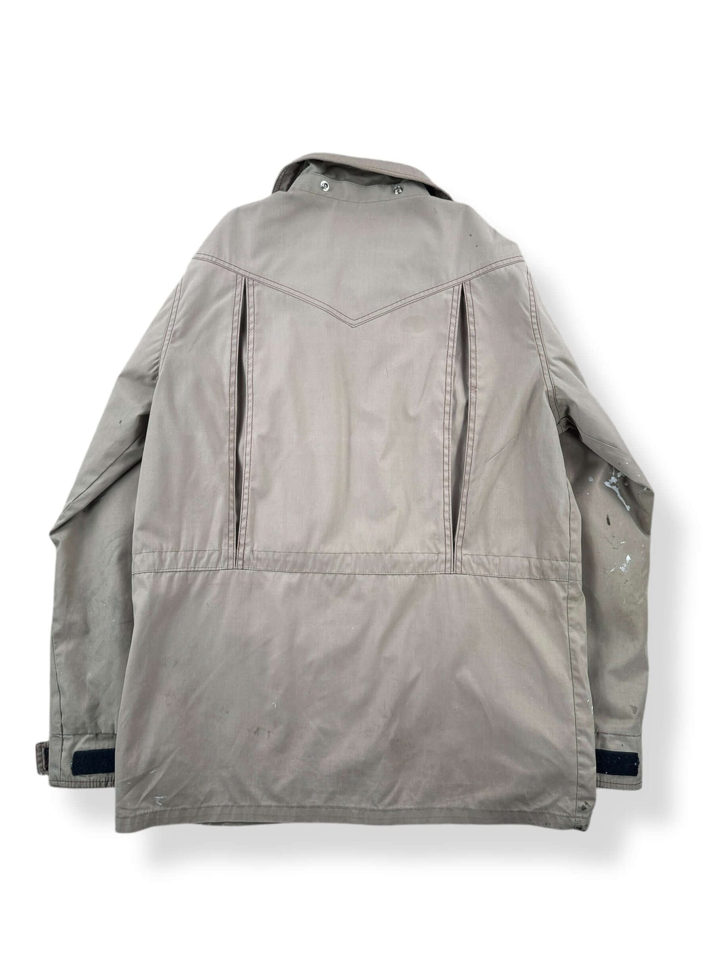 Back of Vintage Because It's There Painters Parka SZ S AS IS