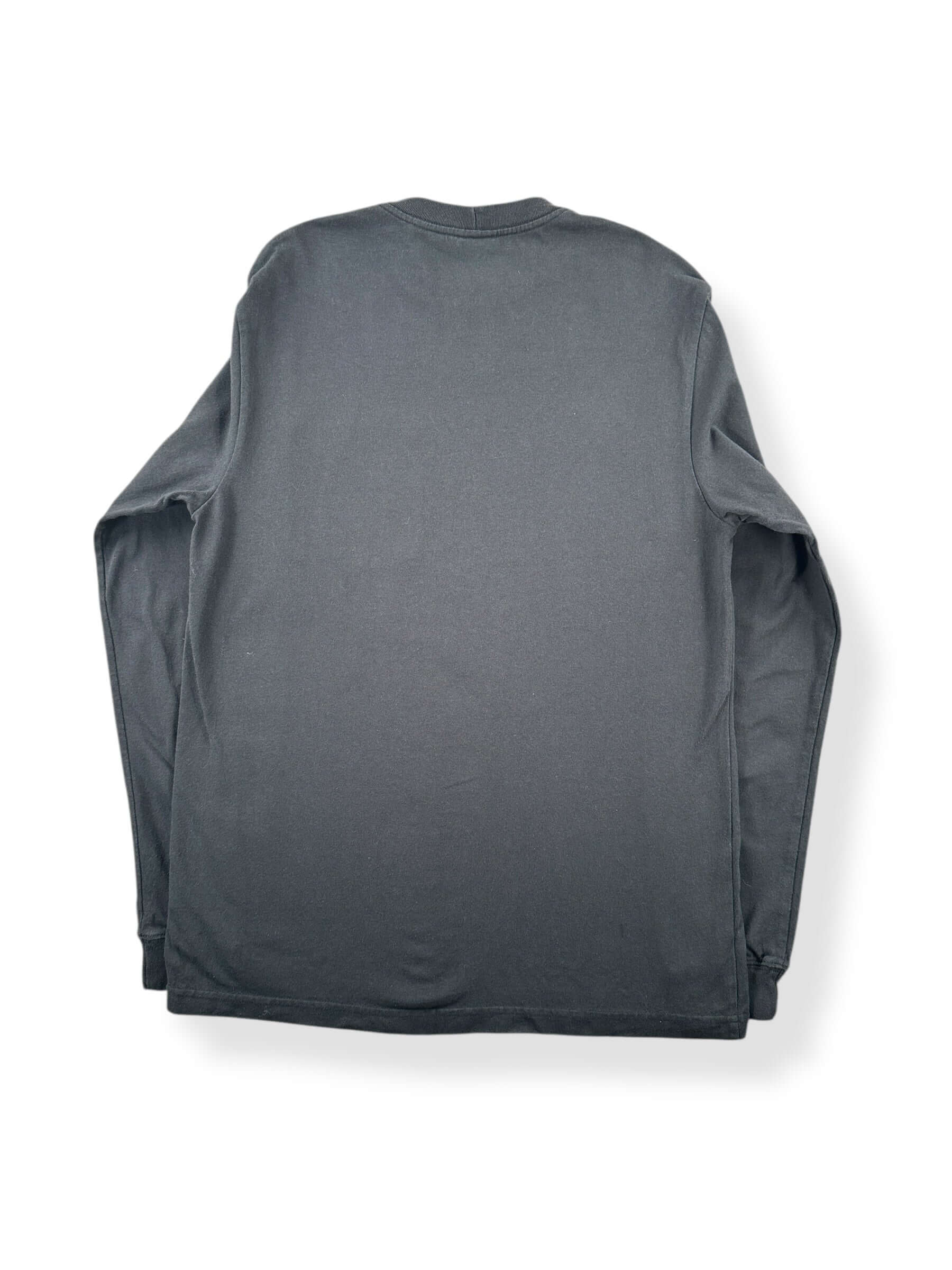 Back of Filson Long Sleeve Black Tee SZ M