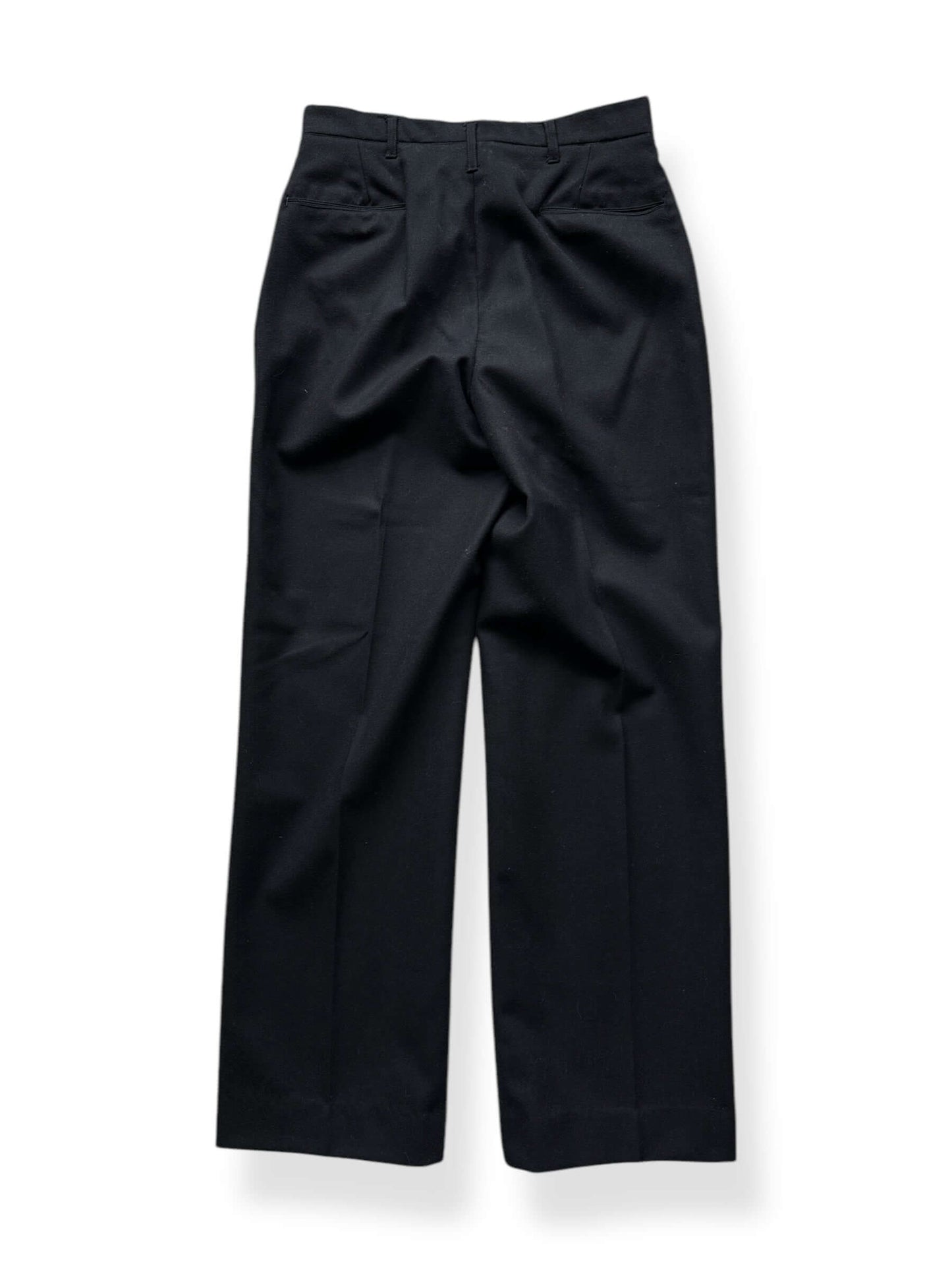 Back of Vintage 1943 Wool Trousers W32