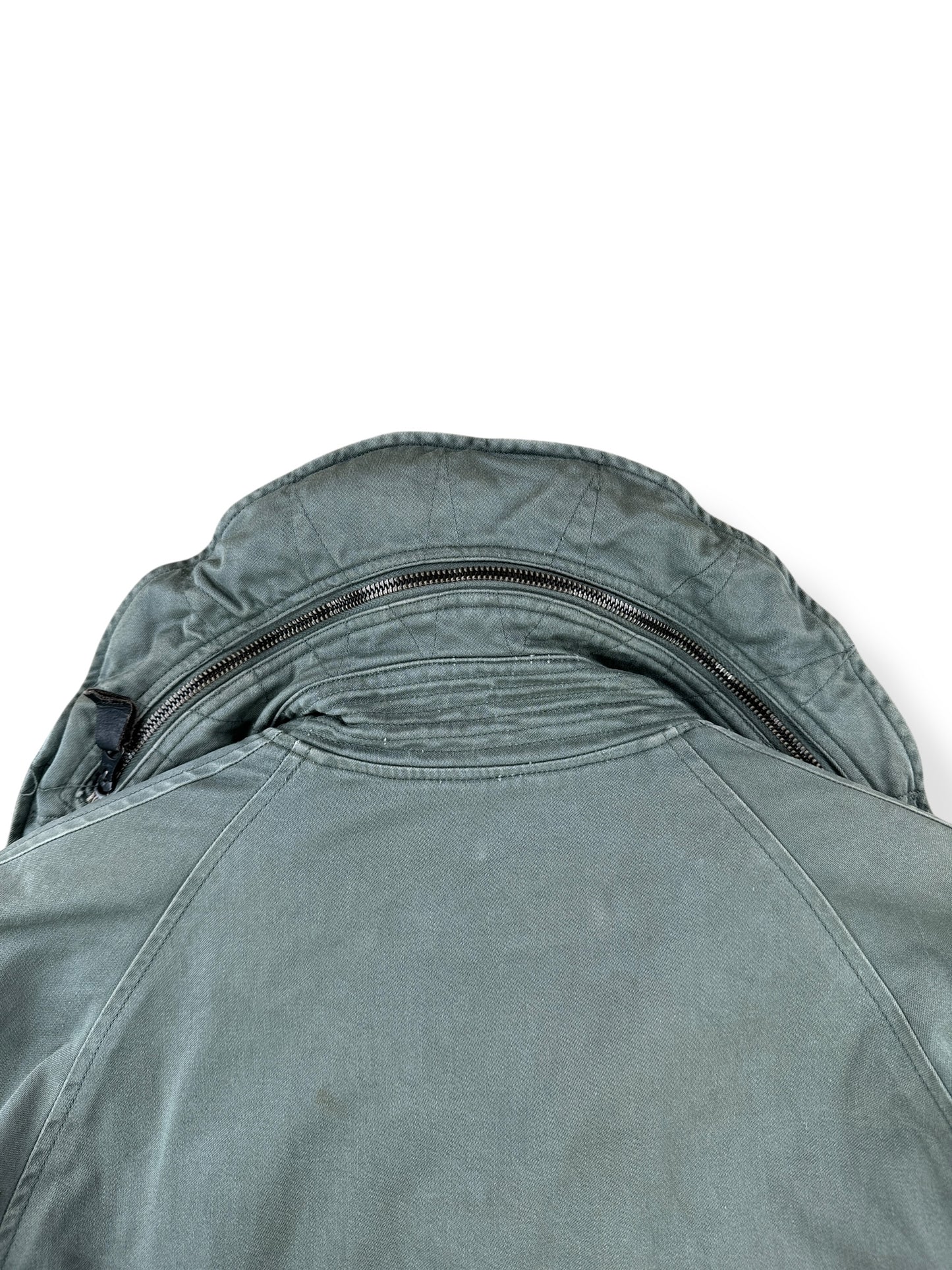 Zipper Hood on Vintage 50s Era MIL-J-4883A USAF Field Jacket SZ M