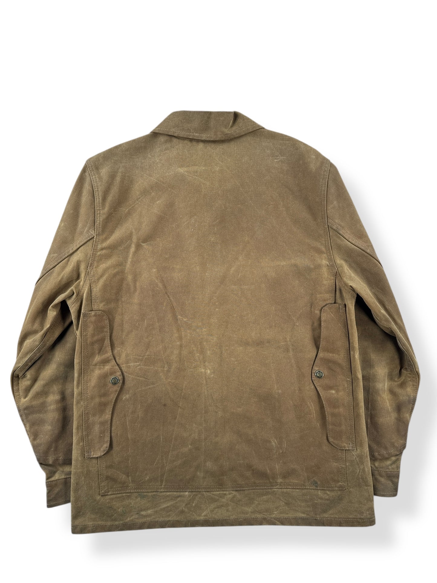 Back of Filson Tin Cloth Cruiser Jacket SZ M