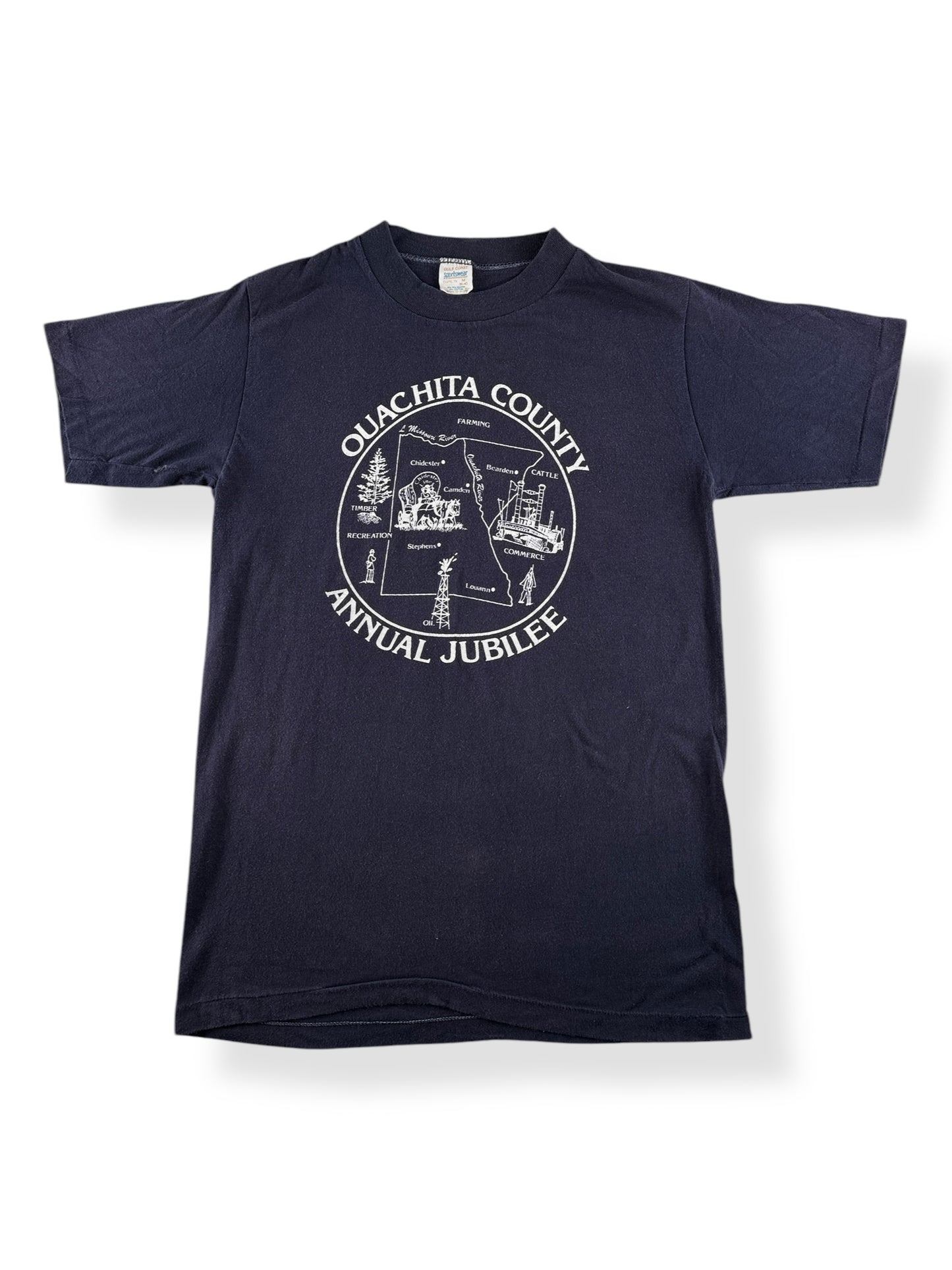 Front of Vintage Sportswear Ouachita County Annual Jubilee Tee SZ S