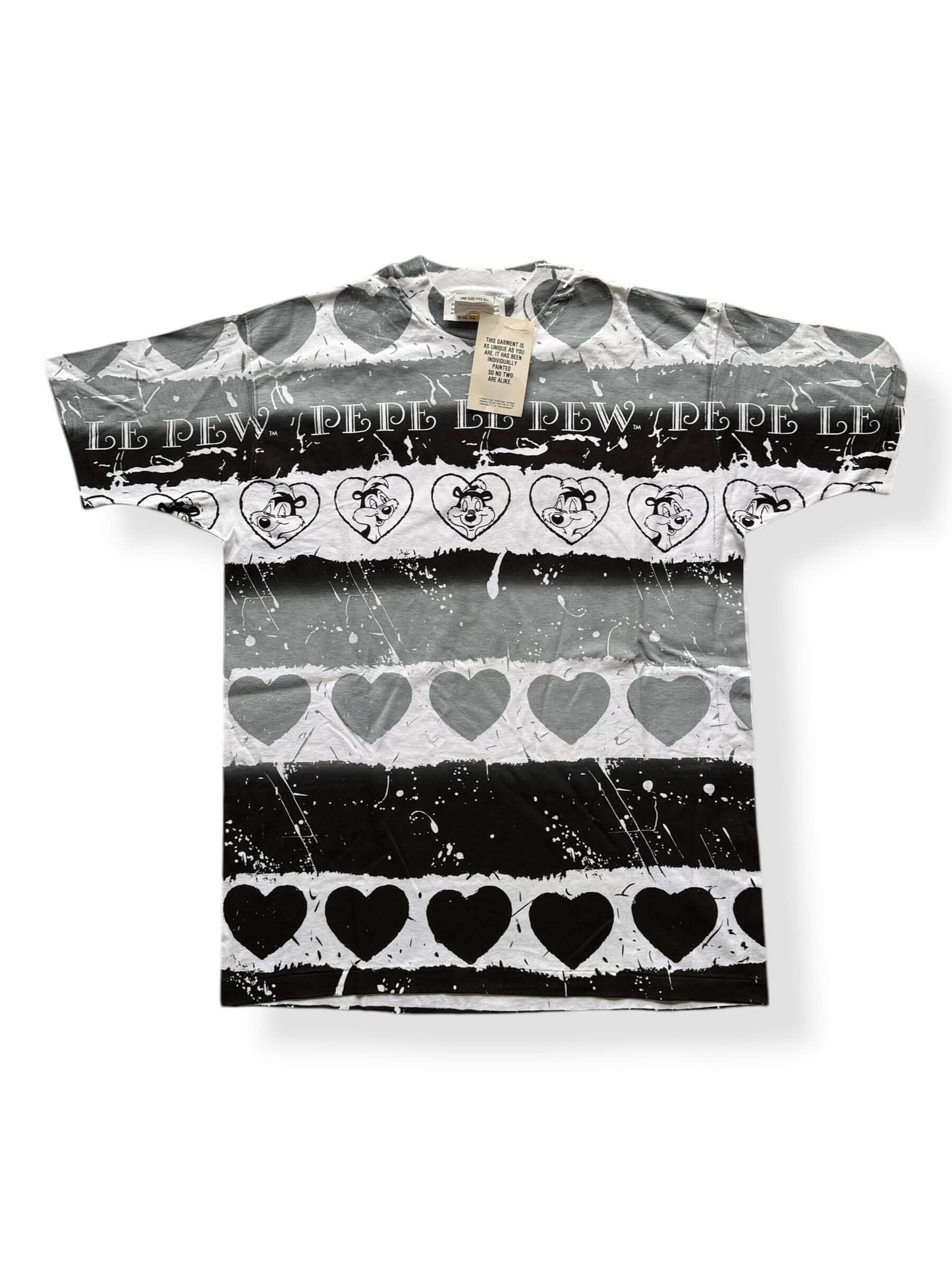 Front of Vintage NOS Pepe Le Pew Tee SZ XL