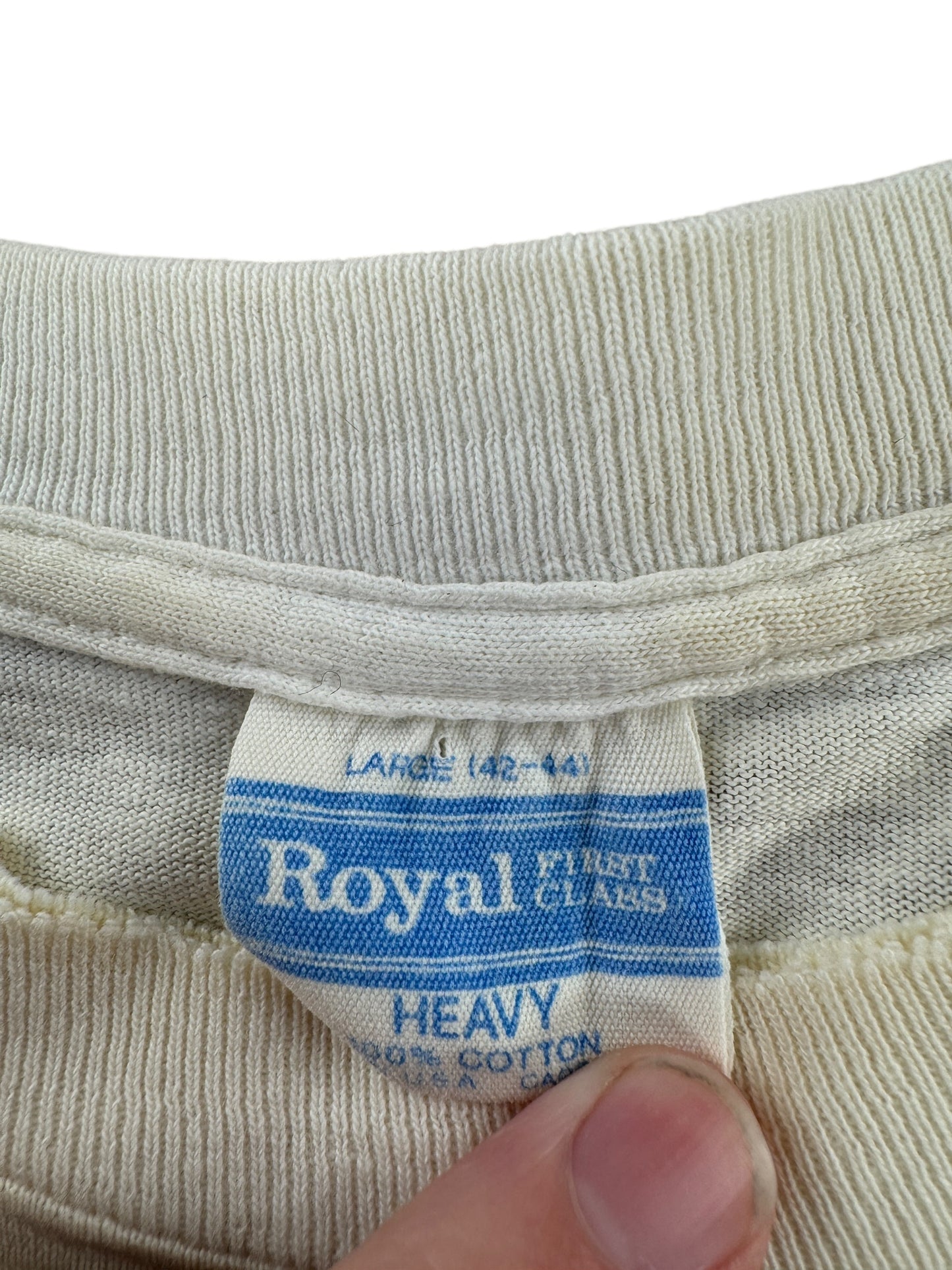 Tag on Vintage Alaskan Ale Tee SZ M