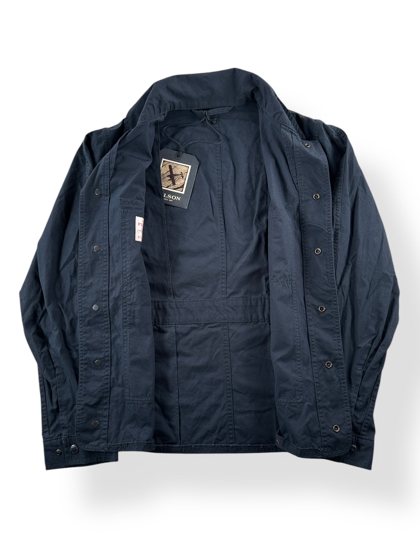 Inside of Modern NWT Filson Safari Cloth Jacket SZ XS