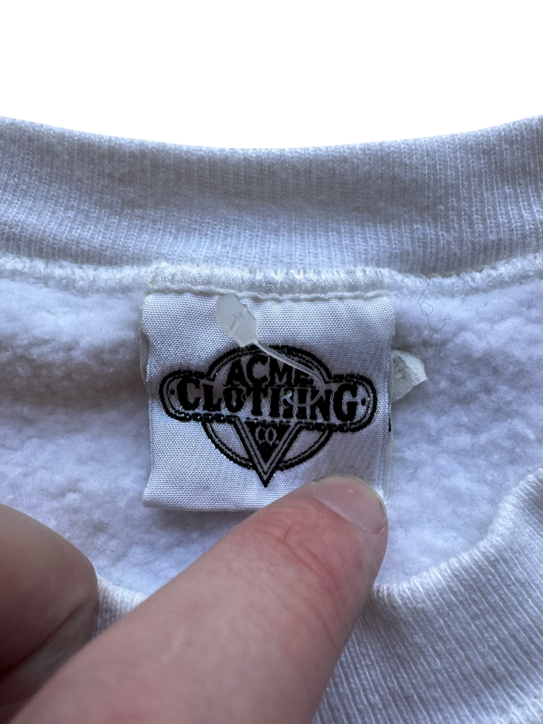 Tag on Vintage Acme Clothing Looney Tunes Crewneck SZ XL